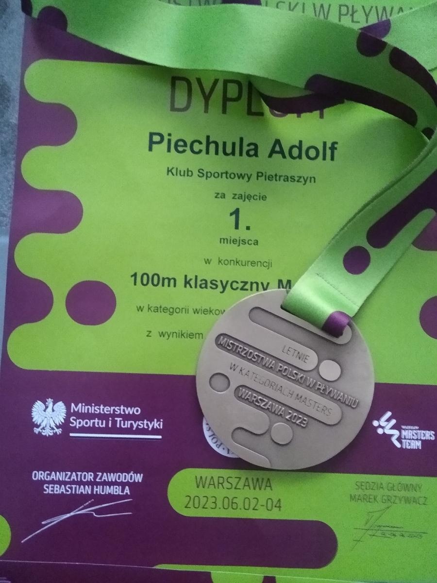 Zdjęcie w galerii na portalu naszraciborz.pl: Adolf Piechula z kolejnymi sukcesami na koncie wiadomości z regionu