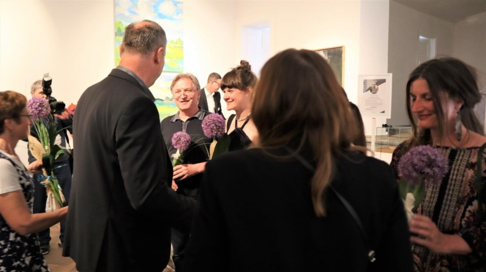 Zdjęcie w galerii na portalu naszraciborz.pl: Raciborzanki na 14. Wystawie Sztuki Zawodowców w niemieckim powiecie Elbe-Elster wiadomości z regionu