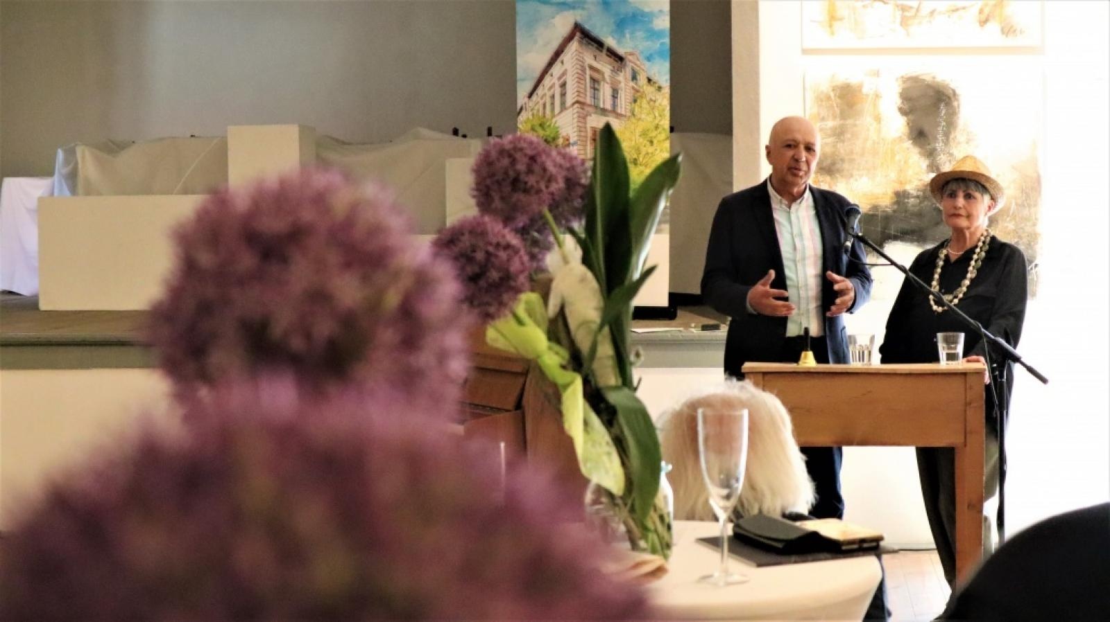 Zdjęcie w galerii na portalu naszraciborz.pl: Raciborzanki na 14. Wystawie Sztuki Zawodowców w niemieckim powiecie Elbe-Elster wiadomości z regionu