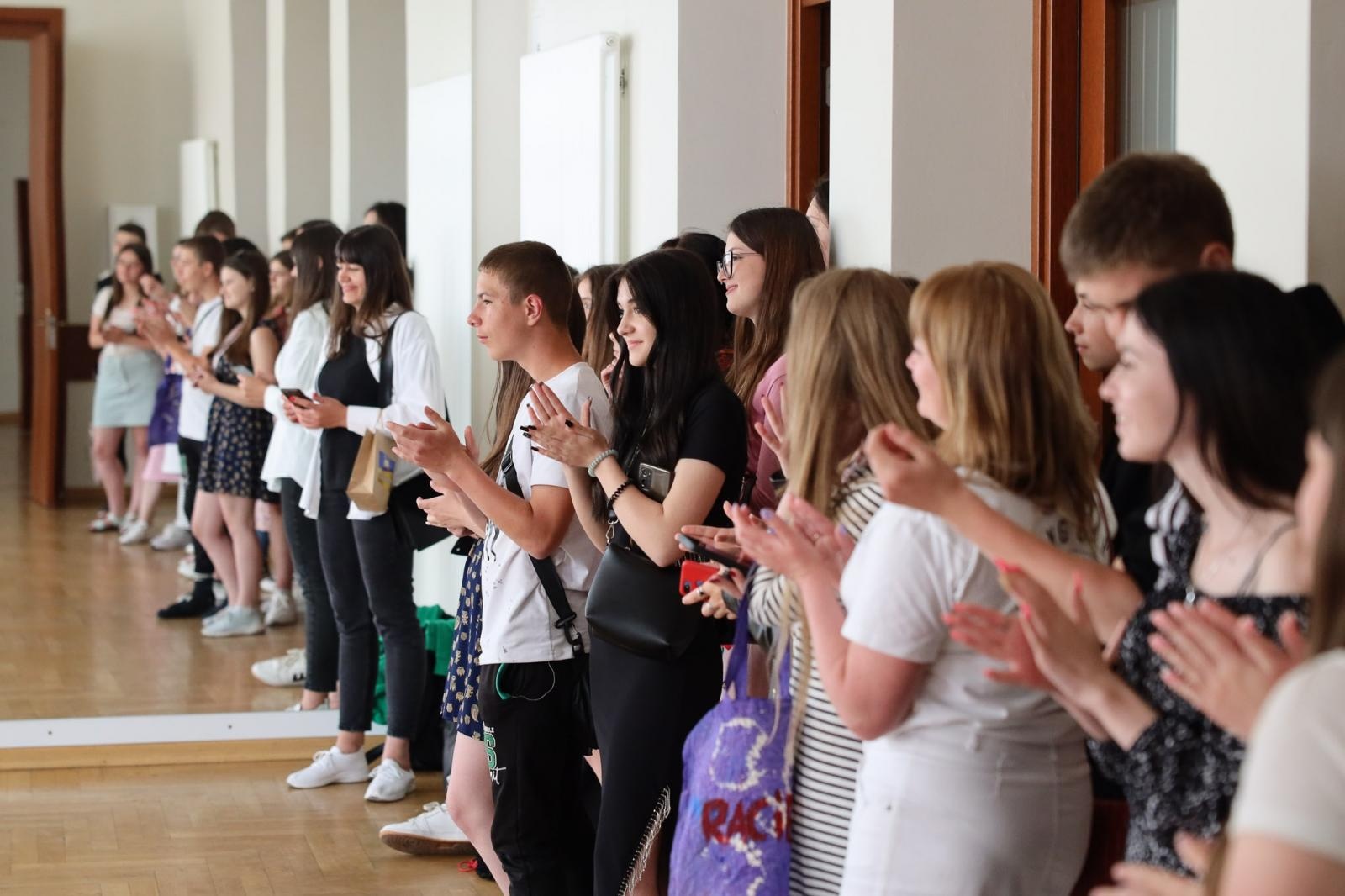 Zdjęcie w galerii na portalu naszraciborz.pl: Młodzież z Tyśmienicy z twórczą wizytą w RCK wiadomości z regionu