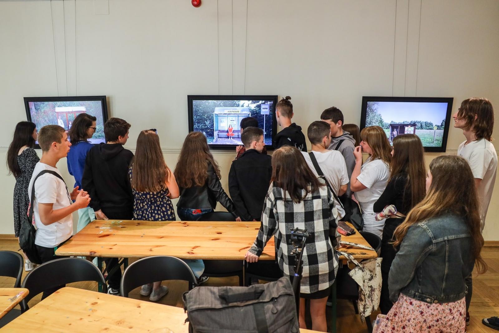 Zdjęcie w galerii na portalu naszraciborz.pl: Młodzież z Tyśmienicy z twórczą wizytą w RCK wiadomości z regionu