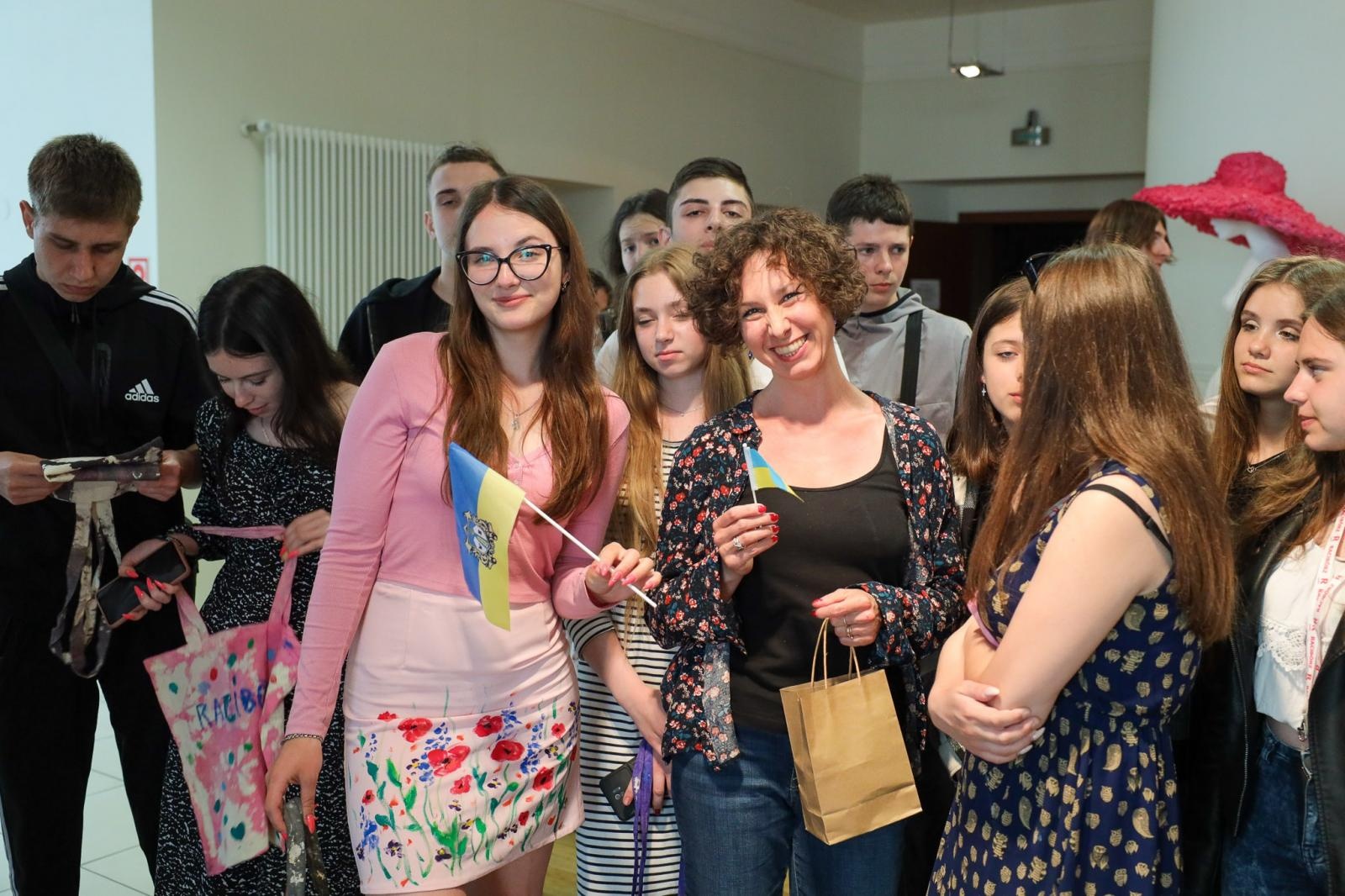 Zdjęcie w galerii na portalu naszraciborz.pl: Młodzież z Tyśmienicy z twórczą wizytą w RCK wiadomości z regionu