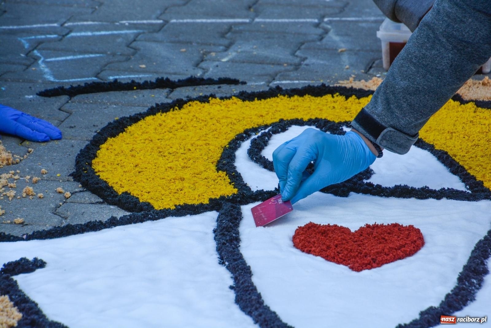 Zdjęcie w galerii na portalu naszraciborz.pl: Dywany w Brzeziu to prawdziwe dzieła sztuki. Tak powstawały [FOTO i WIDEO] wiadomości z regionu