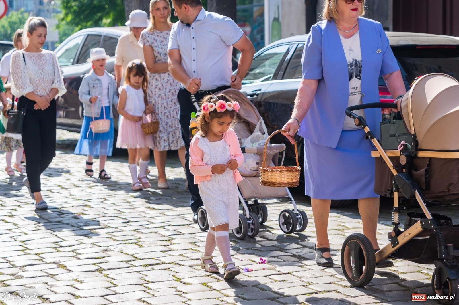 Zdjęcie w galerii na portalu naszraciborz.pl: Boże Ciało w parafii WNMP w Raciborzu [FOTO i WIDEO] wiadomości z regionu