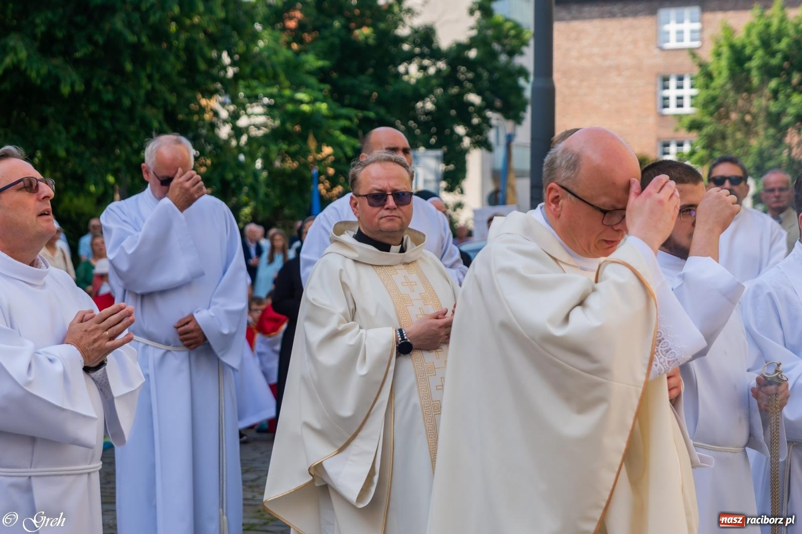 Zdjęcie w galerii na portalu naszraciborz.pl: Boże Ciało w parafii WNMP w Raciborzu [FOTO i WIDEO] wiadomości z regionu