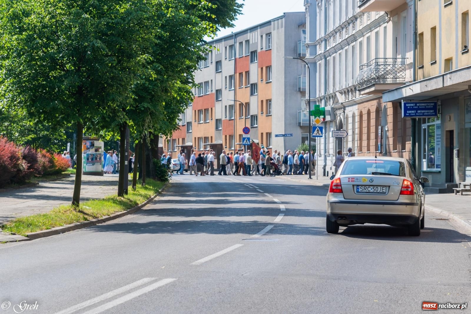 Zdjęcie w galerii na portalu naszraciborz.pl: Boże Ciało w parafii WNMP w Raciborzu [FOTO i WIDEO] wiadomości z regionu