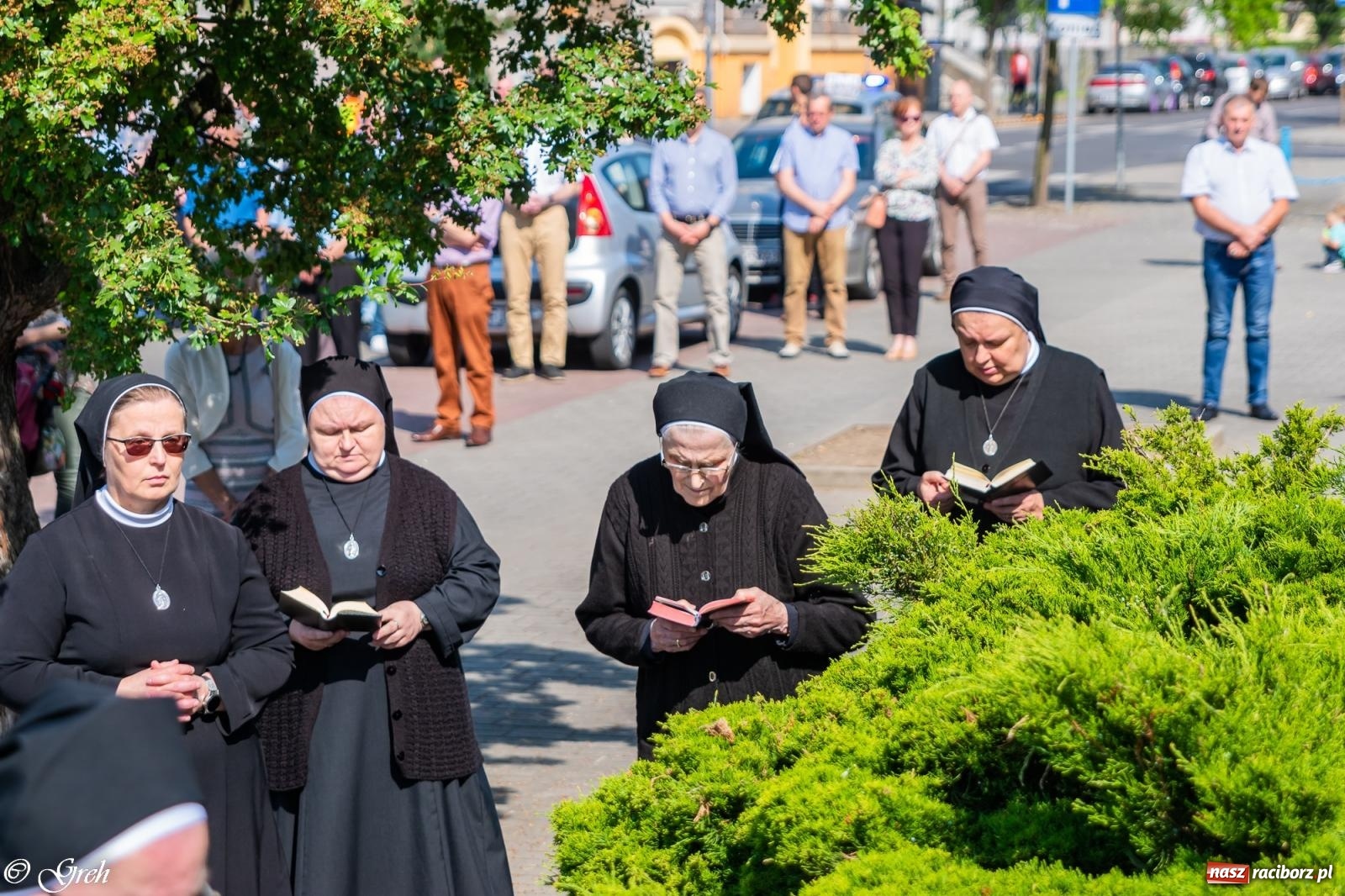 Zdjęcie w galerii na portalu naszraciborz.pl: Boże Ciało w parafii WNMP w Raciborzu [FOTO i WIDEO] wiadomości z regionu