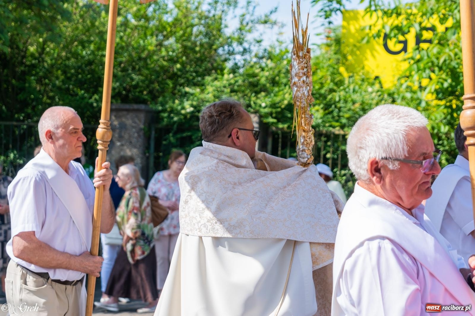 Zdjęcie w galerii na portalu naszraciborz.pl: Boże Ciało w parafii WNMP w Raciborzu [FOTO i WIDEO] wiadomości z regionu