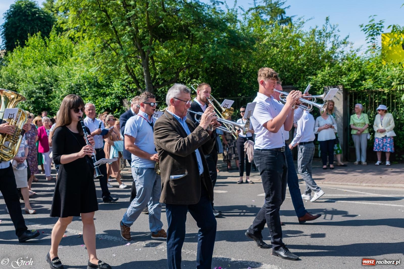 Zdjęcie w galerii na portalu naszraciborz.pl: Boże Ciało w parafii WNMP w Raciborzu [FOTO i WIDEO] wiadomości z regionu