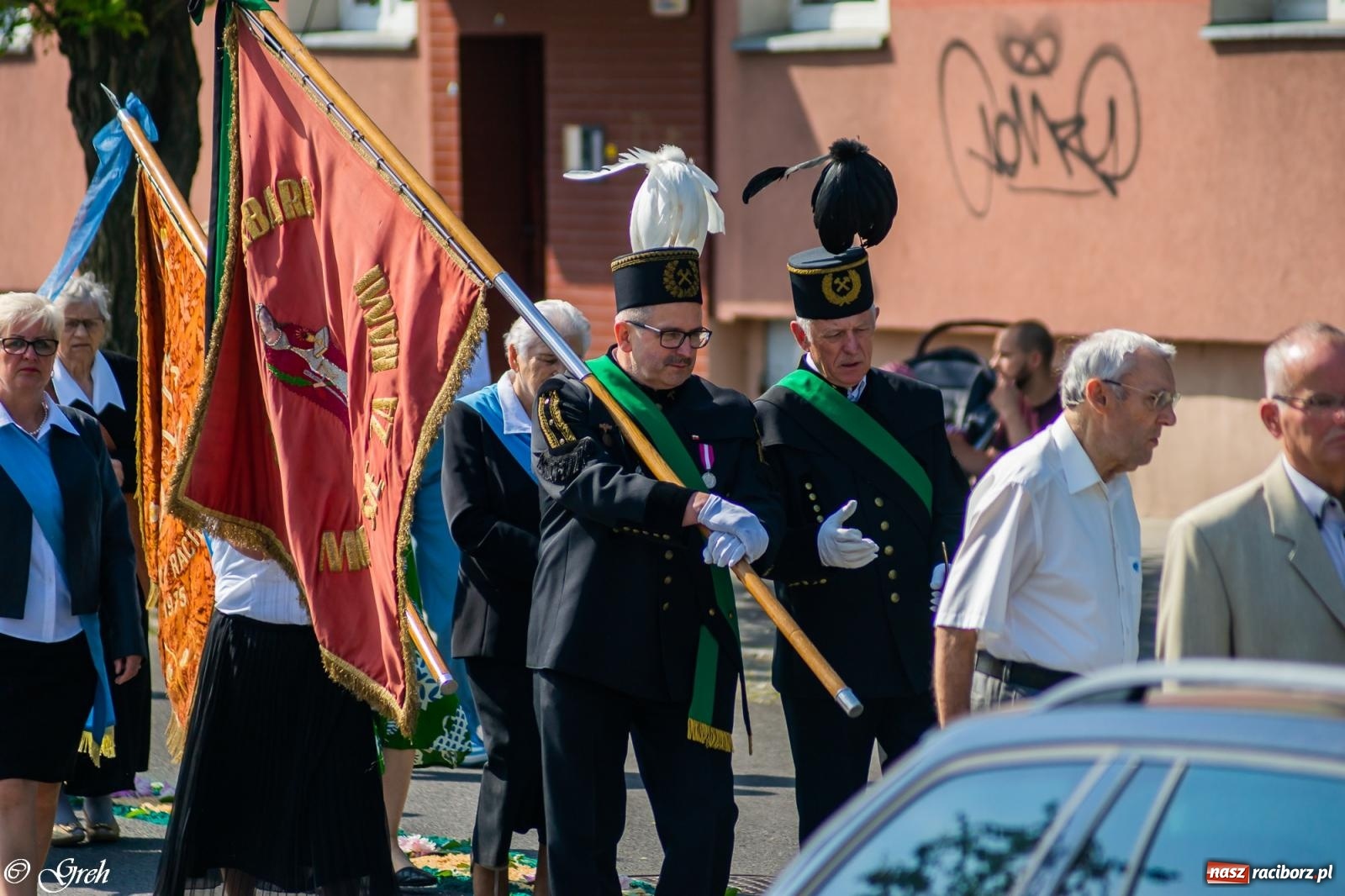Zdjęcie w galerii na portalu naszraciborz.pl: Boże Ciało w parafii WNMP w Raciborzu [FOTO i WIDEO] wiadomości z regionu