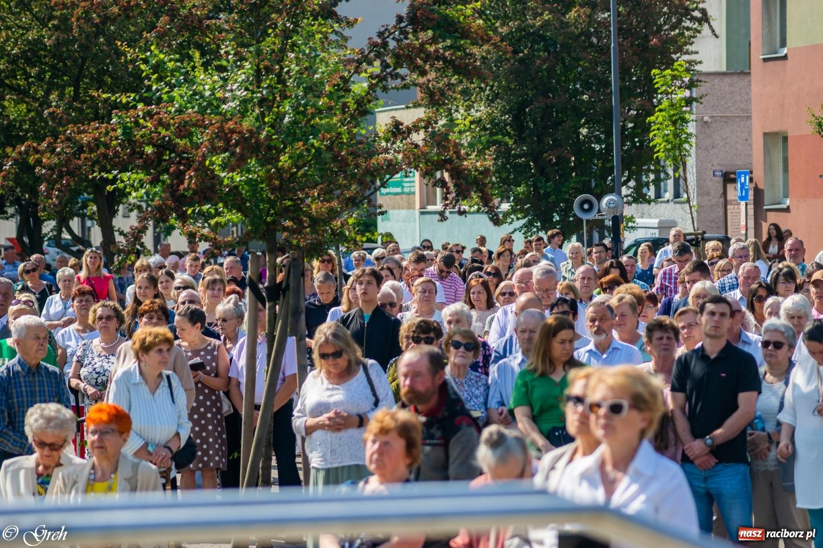 Zdjęcie w galerii na portalu naszraciborz.pl: Boże Ciało w parafii WNMP w Raciborzu [FOTO i WIDEO] wiadomości z regionu
