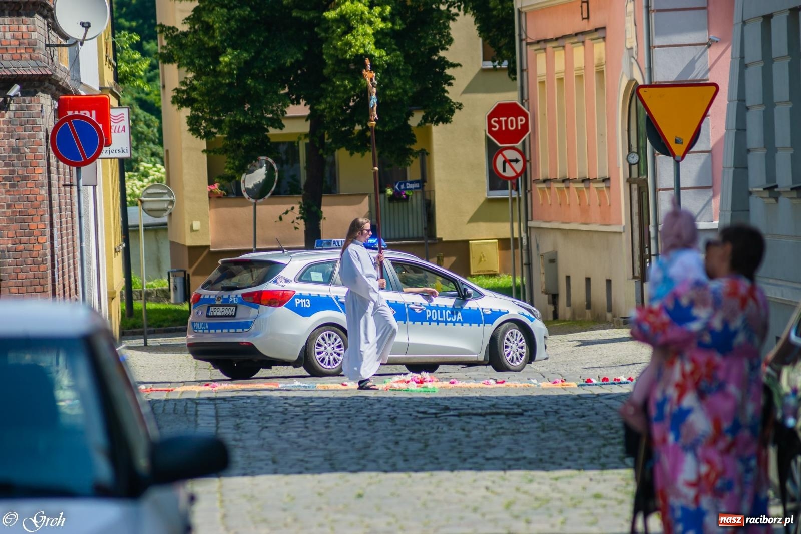 Zdjęcie w galerii na portalu naszraciborz.pl: Boże Ciało w parafii WNMP w Raciborzu [FOTO i WIDEO] wiadomości z regionu