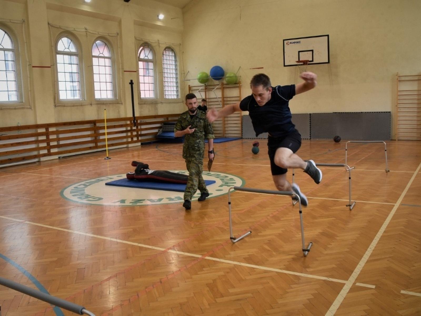 Zdjęcie w galerii na portalu naszraciborz.pl: I Drużynowe Zawody klas mundurowych o profilu Straży Granicznej wiadomości z regionu