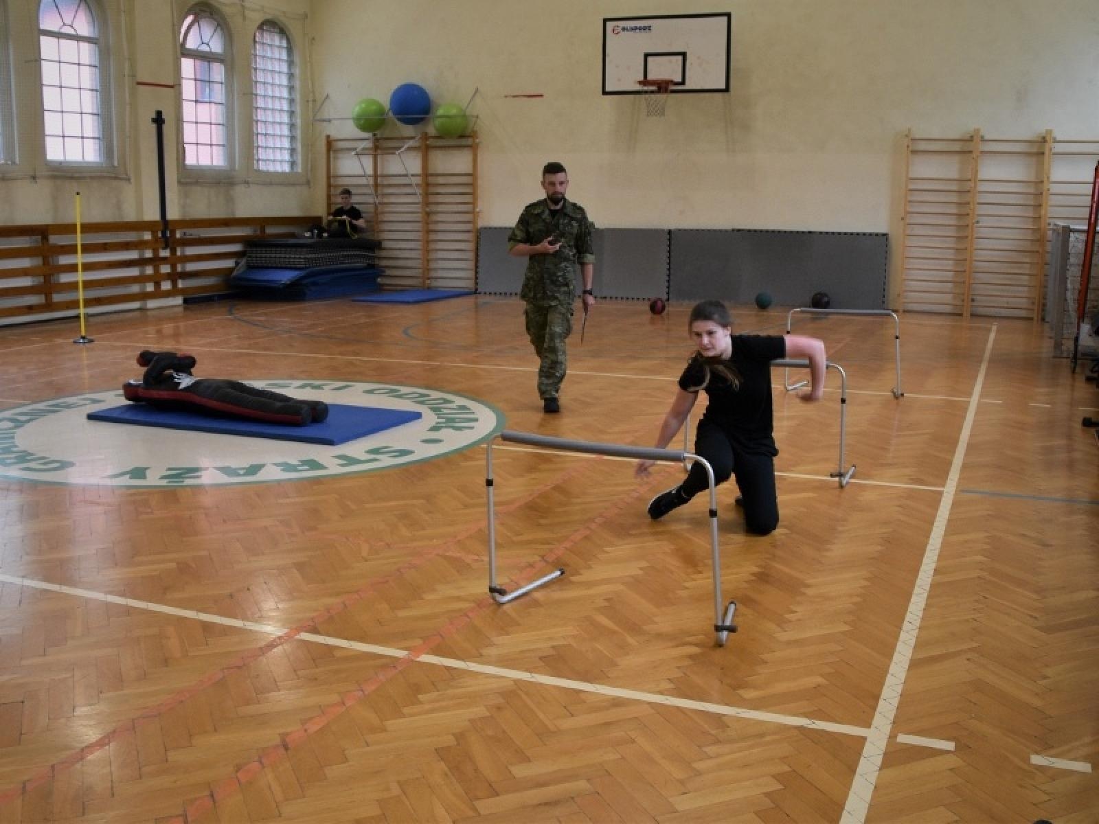 Zdjęcie w galerii na portalu naszraciborz.pl: I Drużynowe Zawody klas mundurowych o profilu Straży Granicznej wiadomości z regionu