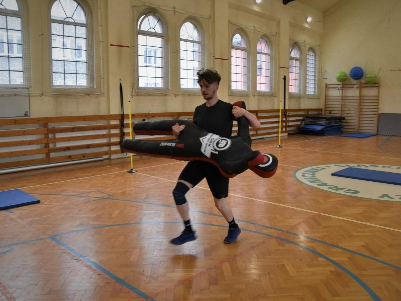 Zdjęcie w galerii na portalu naszraciborz.pl: I Drużynowe Zawody klas mundurowych o profilu Straży Granicznej wiadomości z regionu