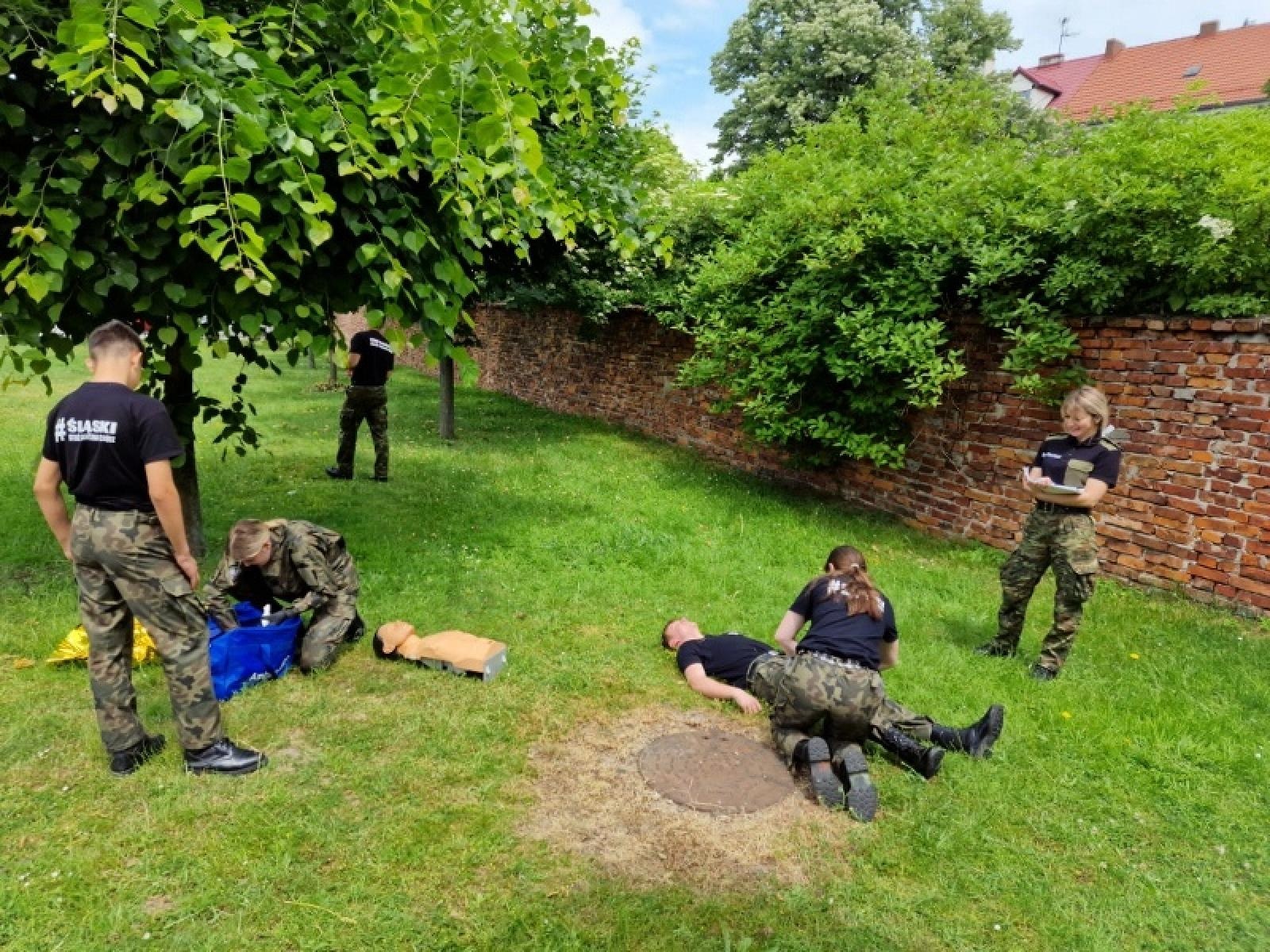 Zdjęcie w galerii na portalu naszraciborz.pl: I Drużynowe Zawody klas mundurowych o profilu Straży Granicznej wiadomości z regionu