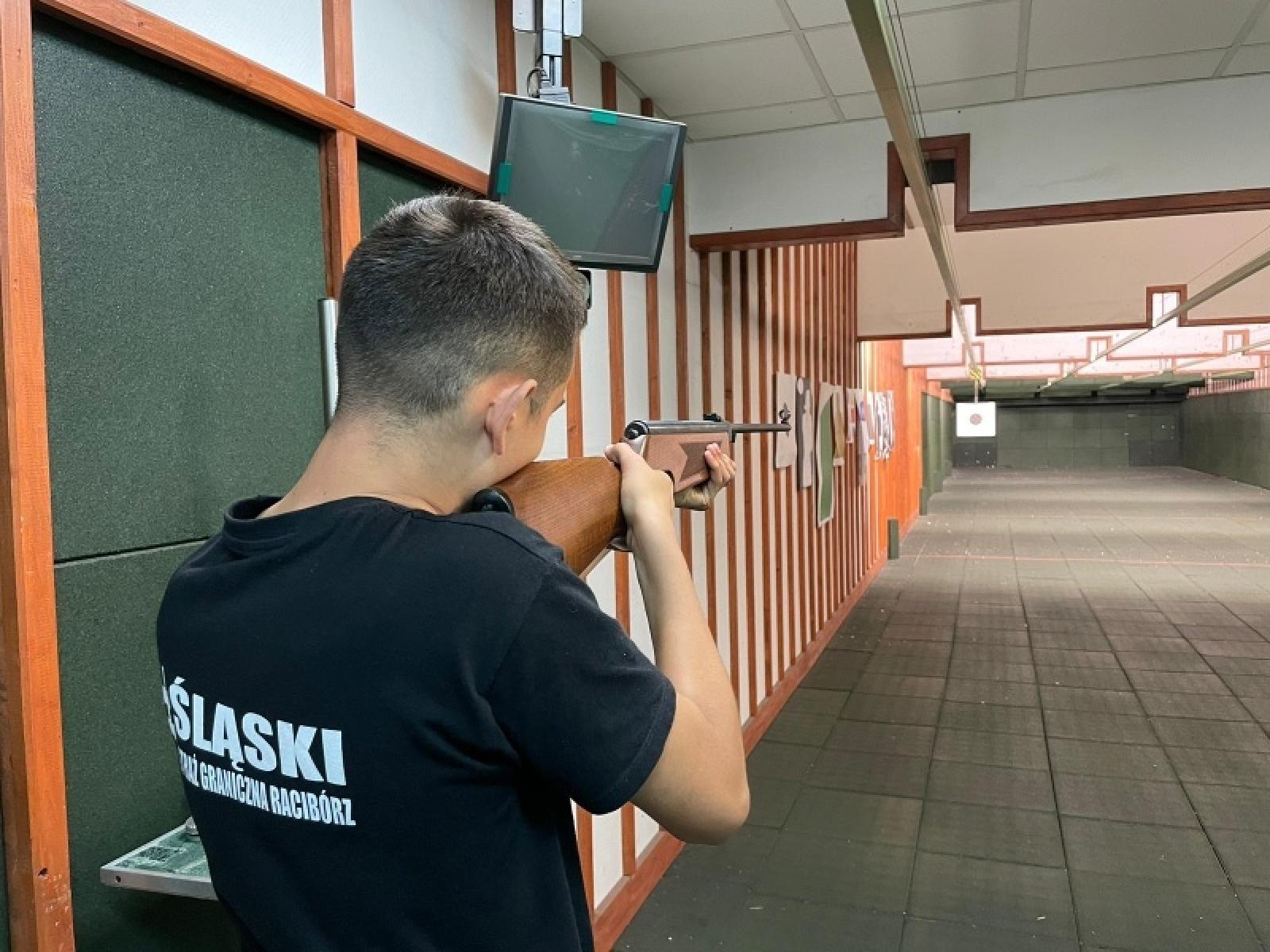 Zdjęcie w galerii na portalu naszraciborz.pl: I Drużynowe Zawody klas mundurowych o profilu Straży Granicznej wiadomości z regionu