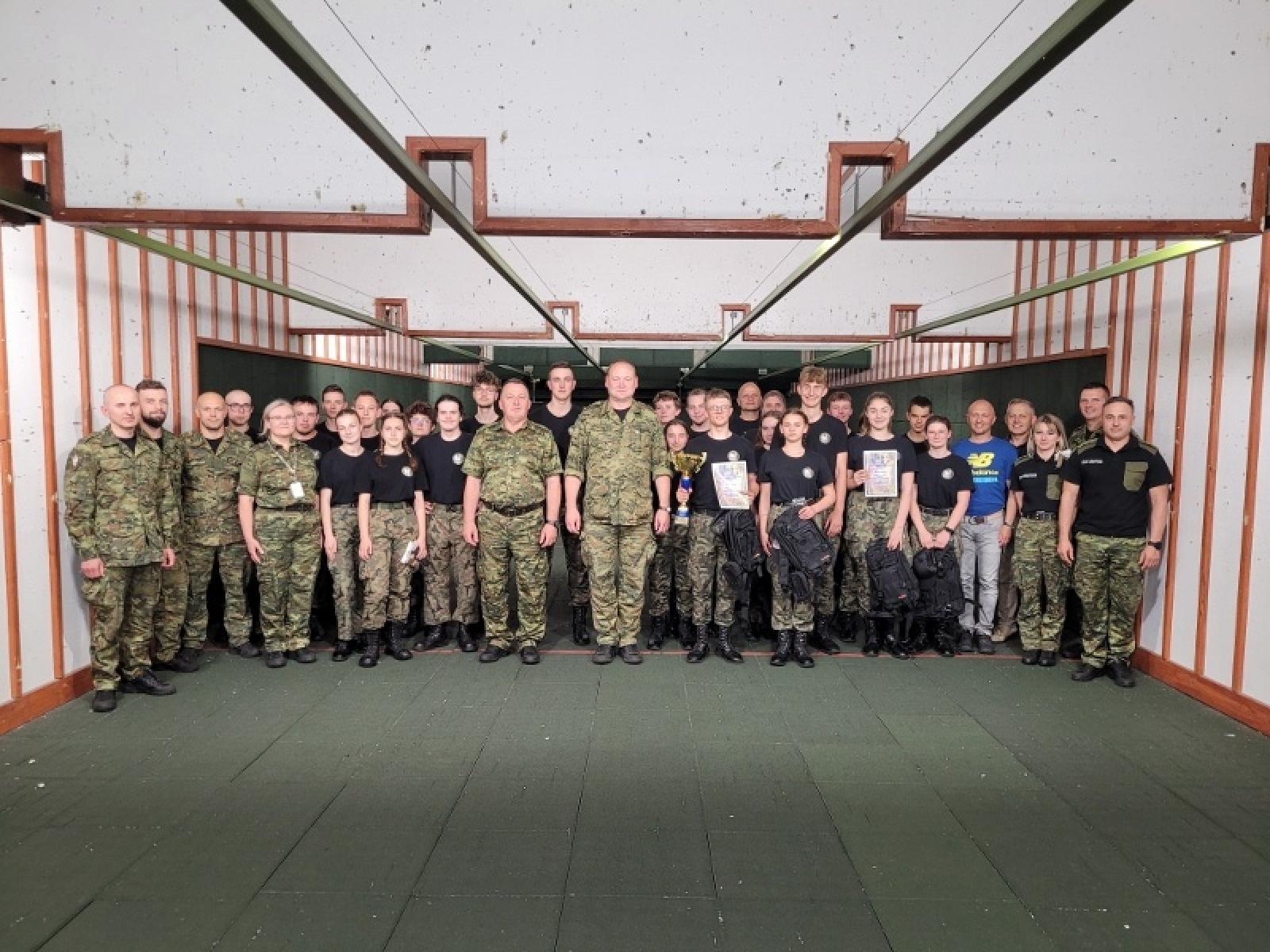 Zdjęcie w galerii na portalu naszraciborz.pl: I Drużynowe Zawody klas mundurowych o profilu Straży Granicznej wiadomości z regionu