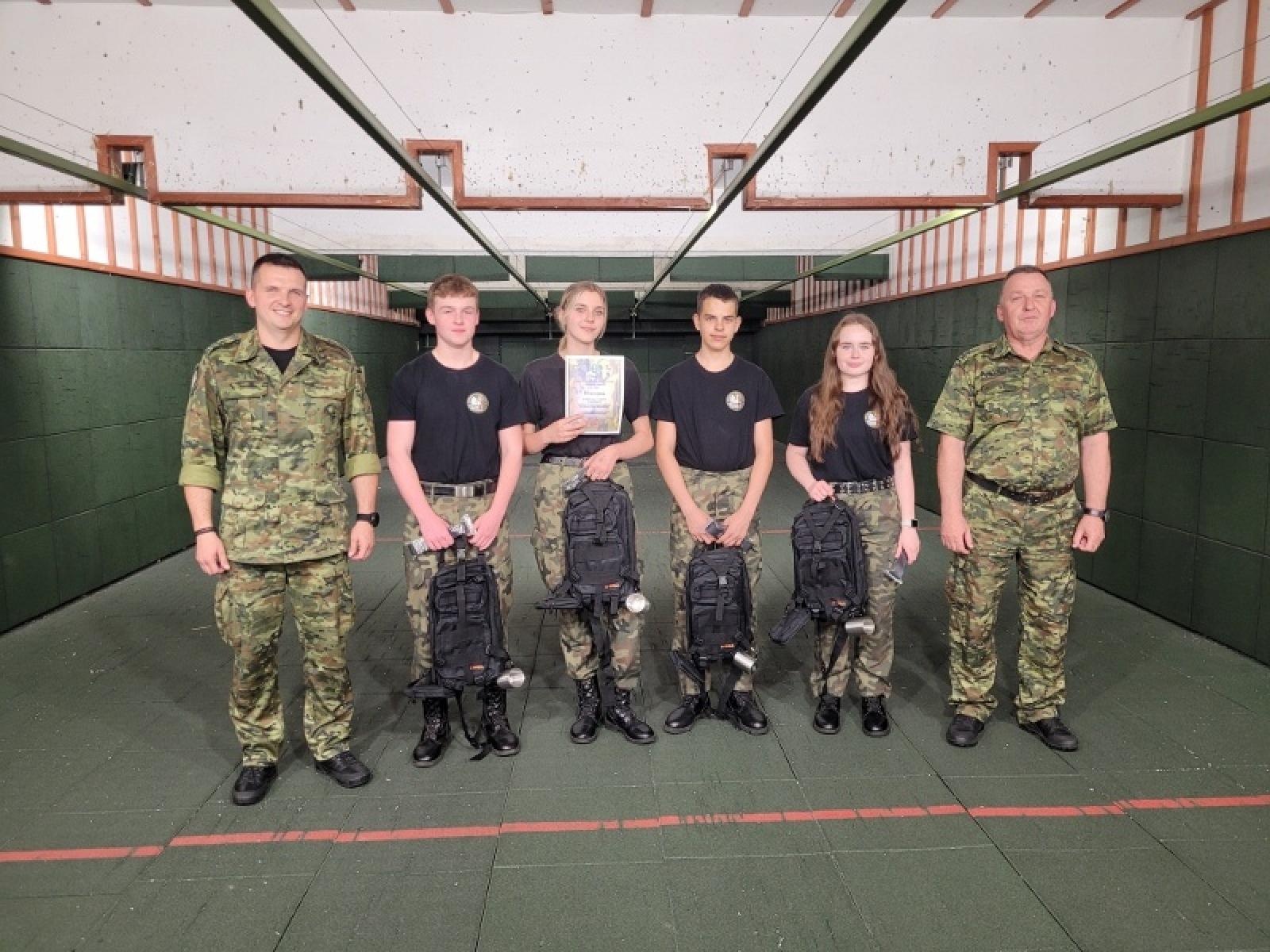 Zdjęcie w galerii na portalu naszraciborz.pl: I Drużynowe Zawody klas mundurowych o profilu Straży Granicznej wiadomości z regionu