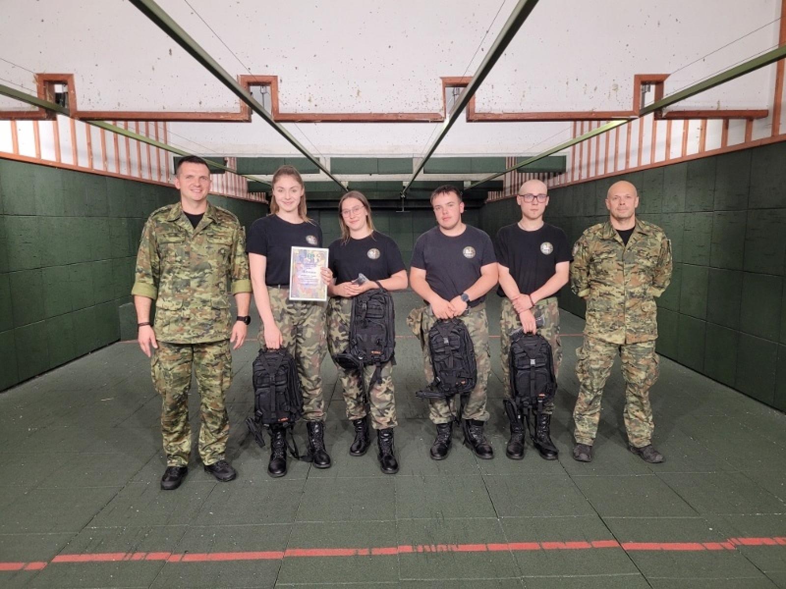 Zdjęcie w galerii na portalu naszraciborz.pl: I Drużynowe Zawody klas mundurowych o profilu Straży Granicznej wiadomości z regionu