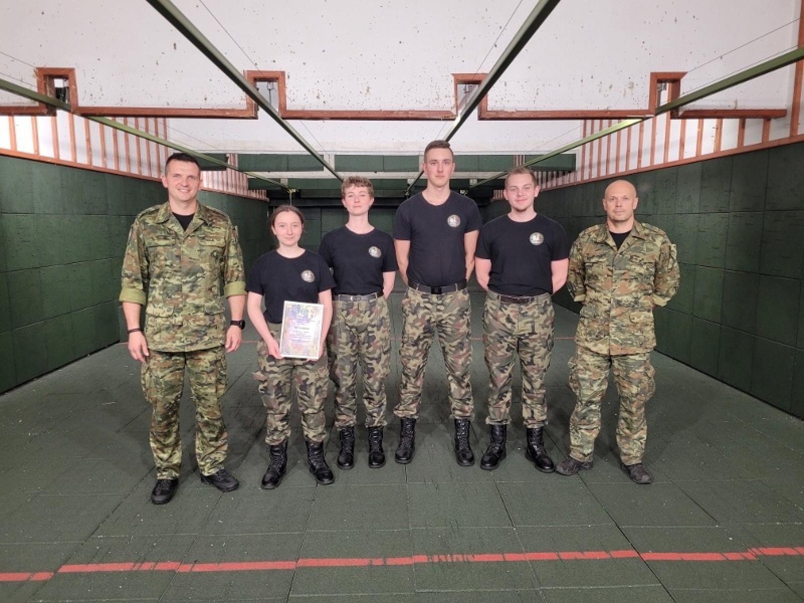 Zdjęcie w galerii na portalu naszraciborz.pl: I Drużynowe Zawody klas mundurowych o profilu Straży Granicznej wiadomości z regionu