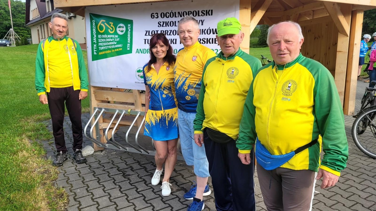 Zdjęcie w galerii na portalu naszraciborz.pl: Raciborzanie na zlocie przodowników turystyki kolarskiej wiadomości z regionu