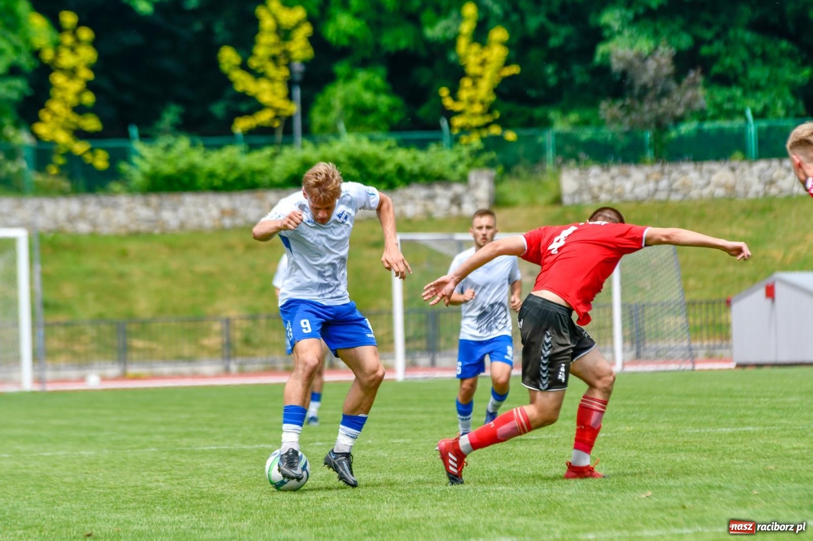 Zdjęcie w galerii na portalu naszraciborz.pl: Unia Racibórz porażką z Tychami żegna IV ligę wiadomości z regionu