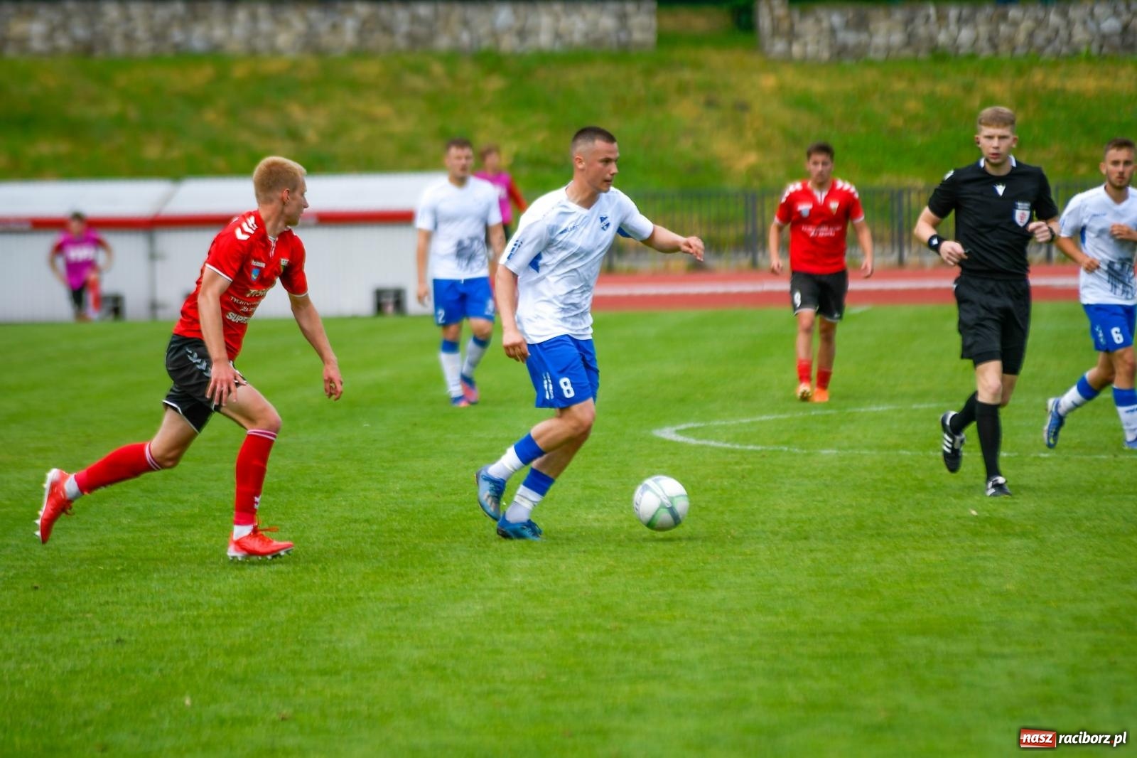 Zdjęcie w galerii na portalu naszraciborz.pl: Unia Racibórz porażką z Tychami żegna IV ligę wiadomości z regionu