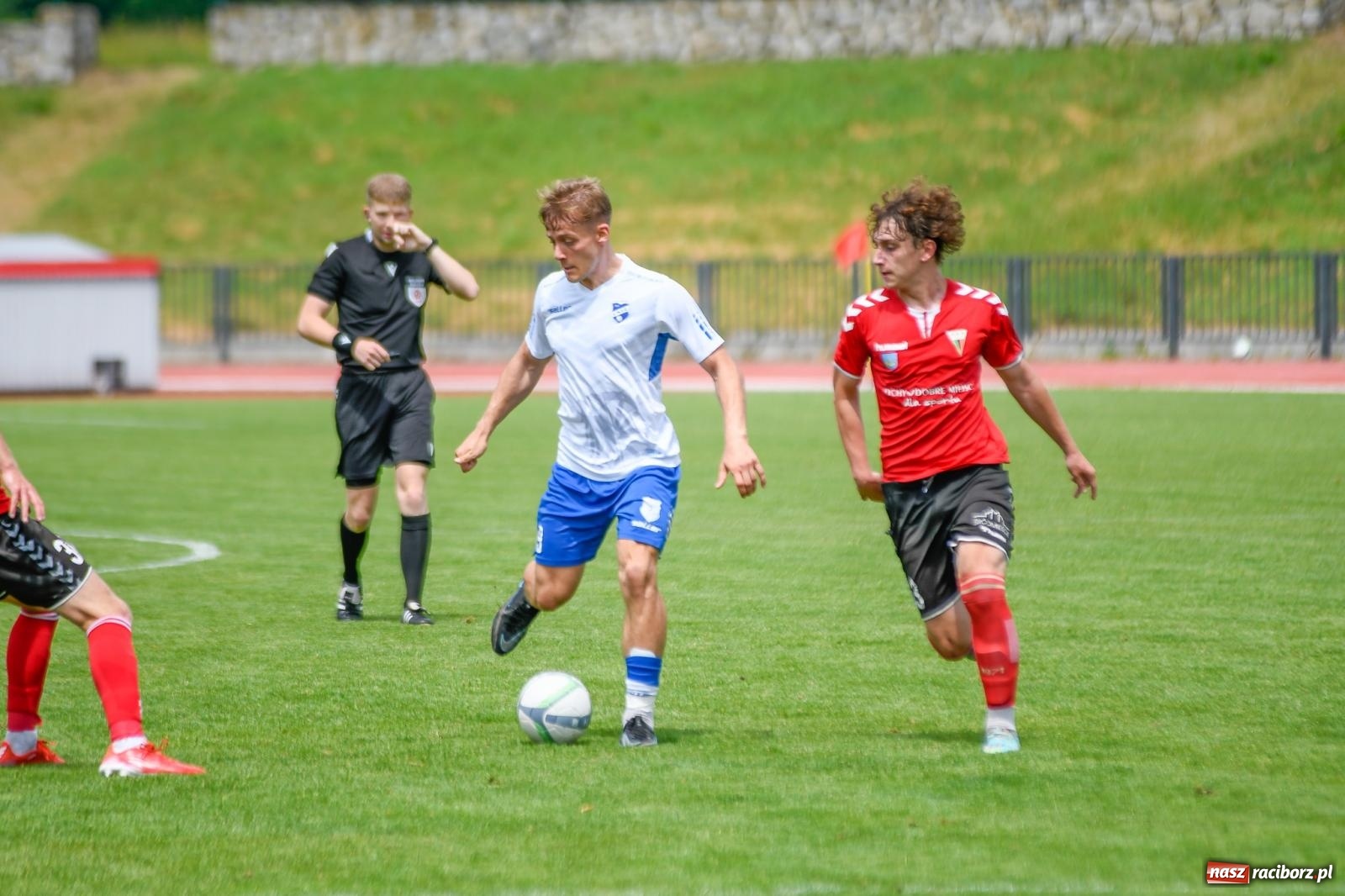 Zdjęcie w galerii na portalu naszraciborz.pl: Unia Racibórz porażką z Tychami żegna IV ligę wiadomości z regionu