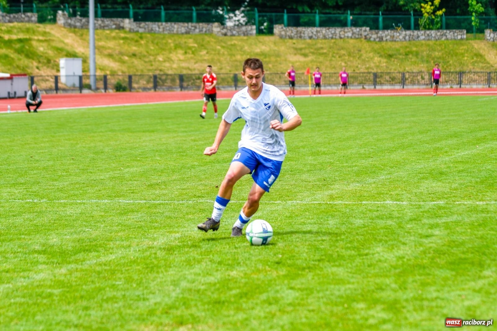 Zdjęcie w galerii na portalu naszraciborz.pl: Unia Racibórz porażką z Tychami żegna IV ligę wiadomości z regionu