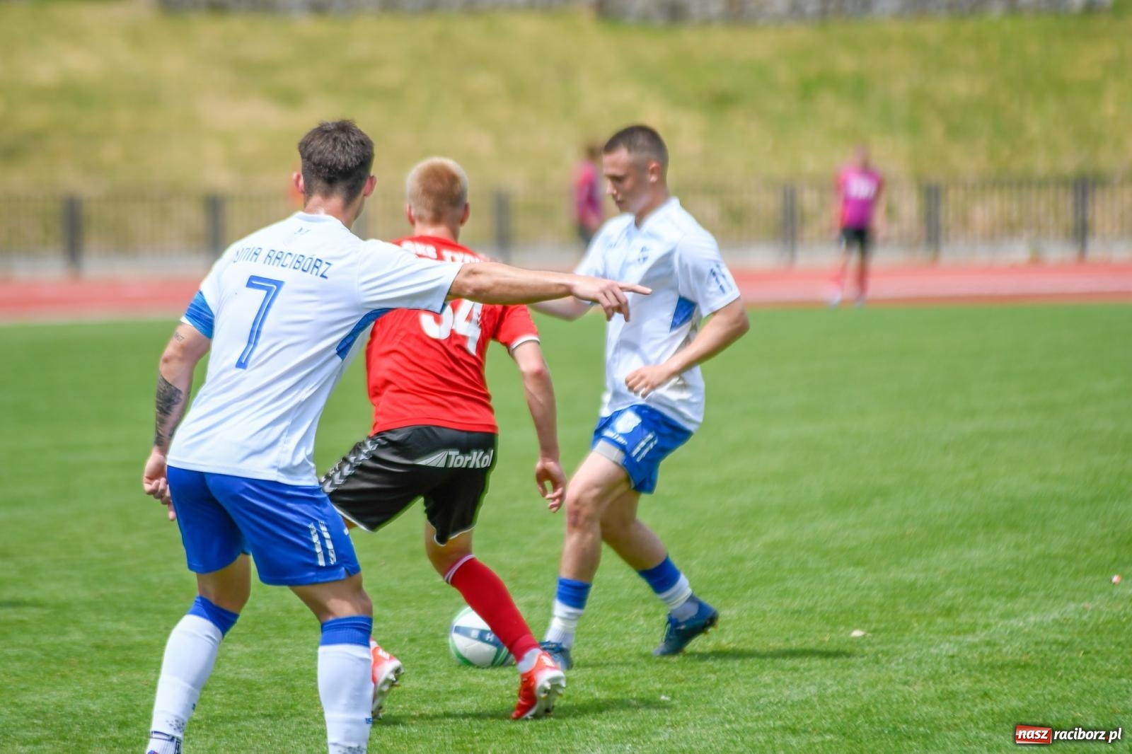 Zdjęcie w galerii na portalu naszraciborz.pl: Unia Racibórz porażką z Tychami żegna IV ligę wiadomości z regionu