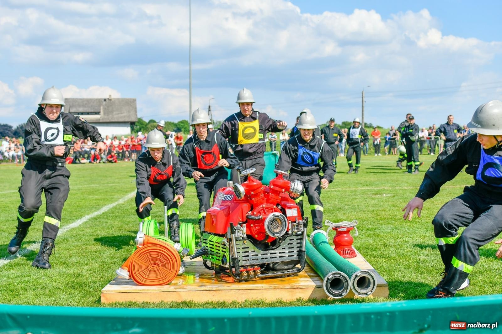 Zdjęcie w galerii na portalu naszraciborz.pl: OSP Krzanowice z Pucharem Burmistrza wiadomości z regionu