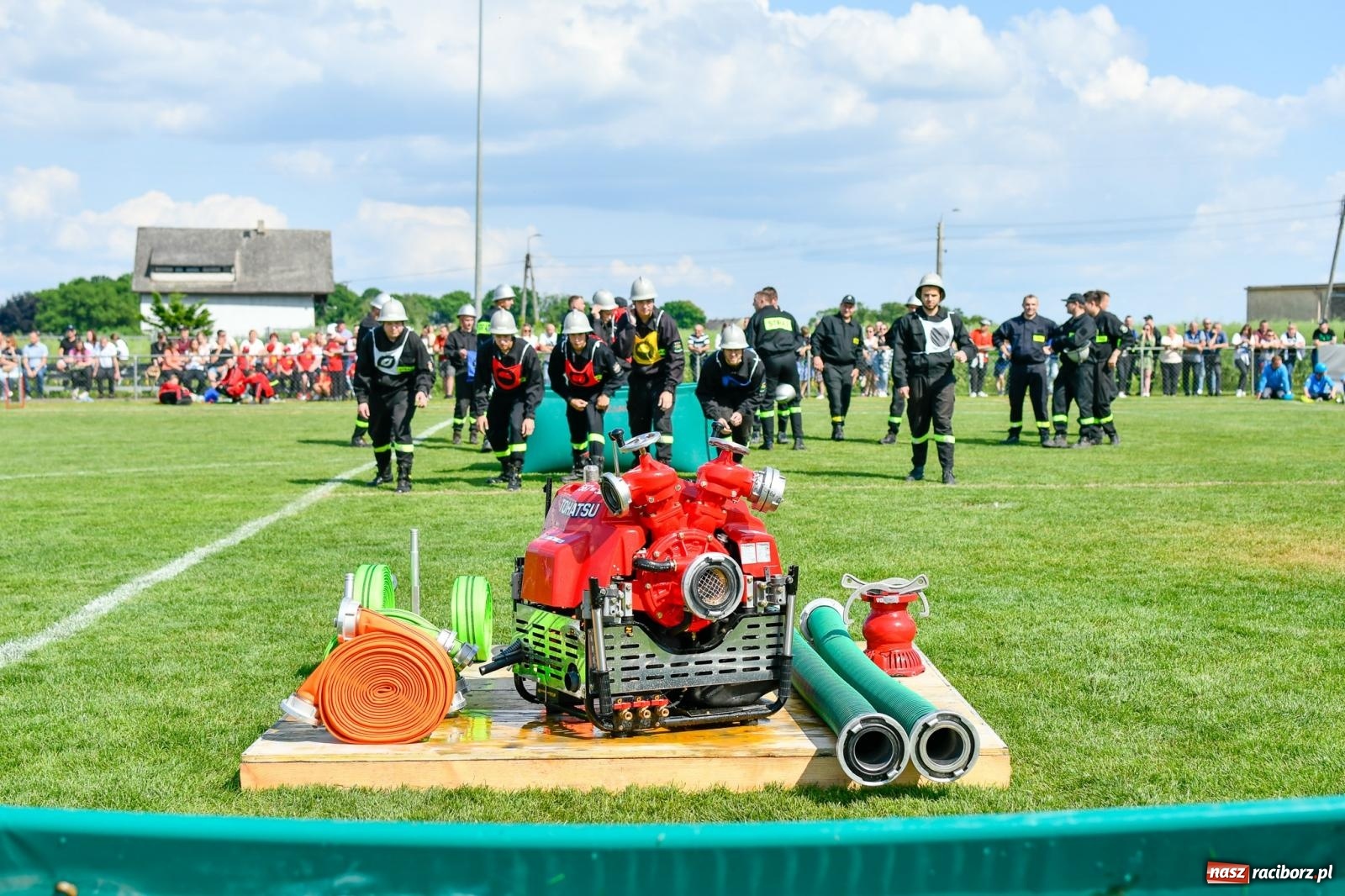 Zdjęcie w galerii na portalu naszraciborz.pl: OSP Krzanowice z Pucharem Burmistrza wiadomości z regionu
