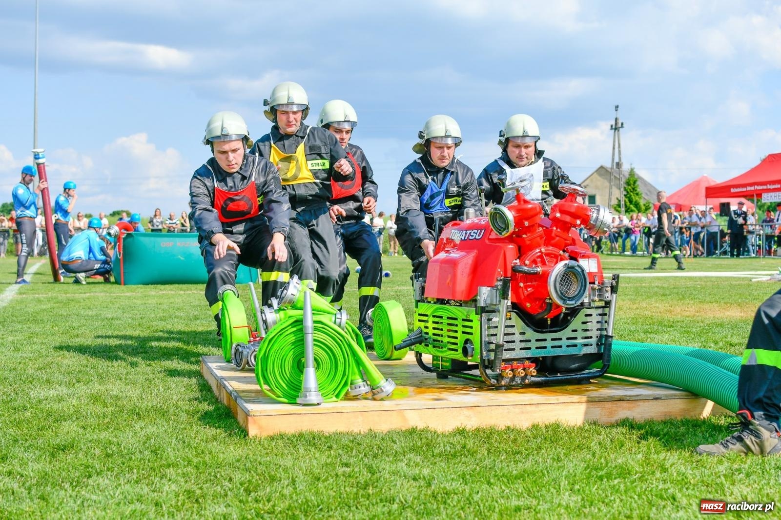 Zdjęcie w galerii na portalu naszraciborz.pl: OSP Krzanowice z Pucharem Burmistrza wiadomości z regionu