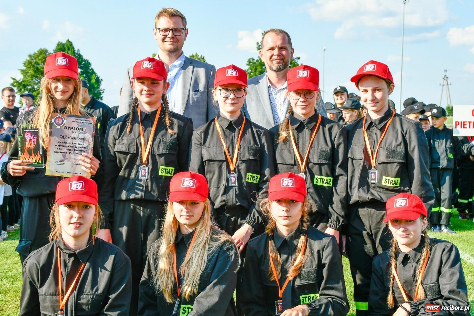 Zdjęcie w galerii na portalu naszraciborz.pl: OSP Krzanowice z Pucharem Burmistrza wiadomości z regionu