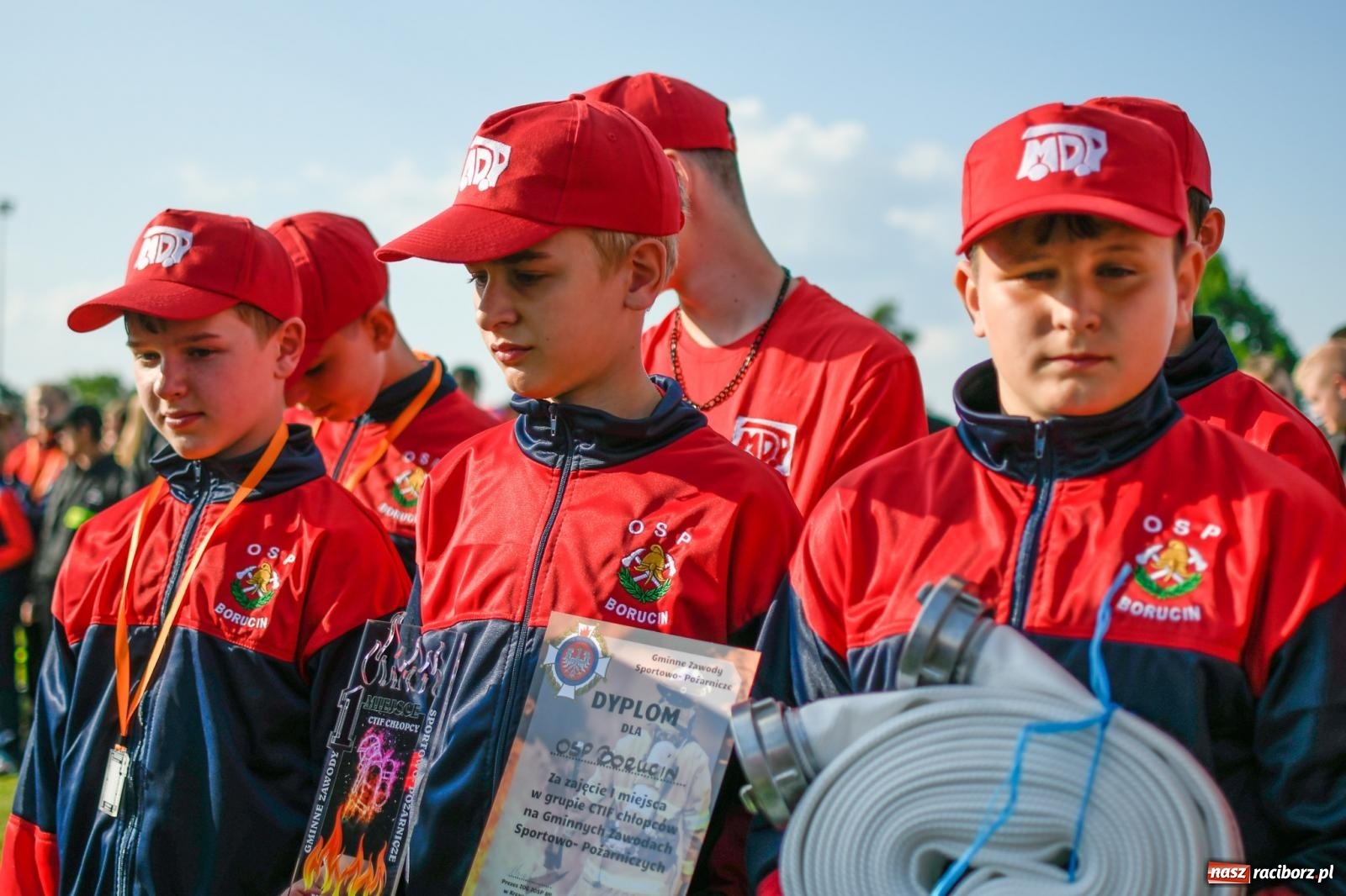Zdjęcie w galerii na portalu naszraciborz.pl: OSP Krzanowice z Pucharem Burmistrza wiadomości z regionu