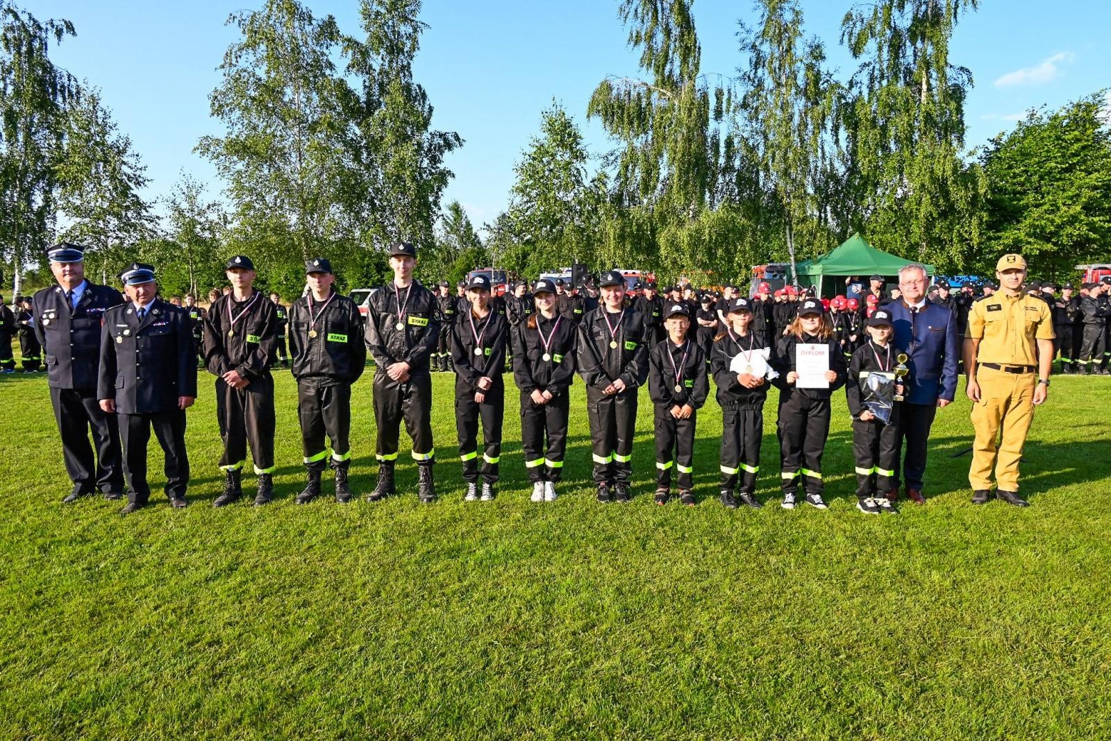 Zdjęcie w galerii na portalu naszraciborz.pl: Rudyszwałd na strażackim tronie w gminie Krzyżanowice wiadomości z regionu