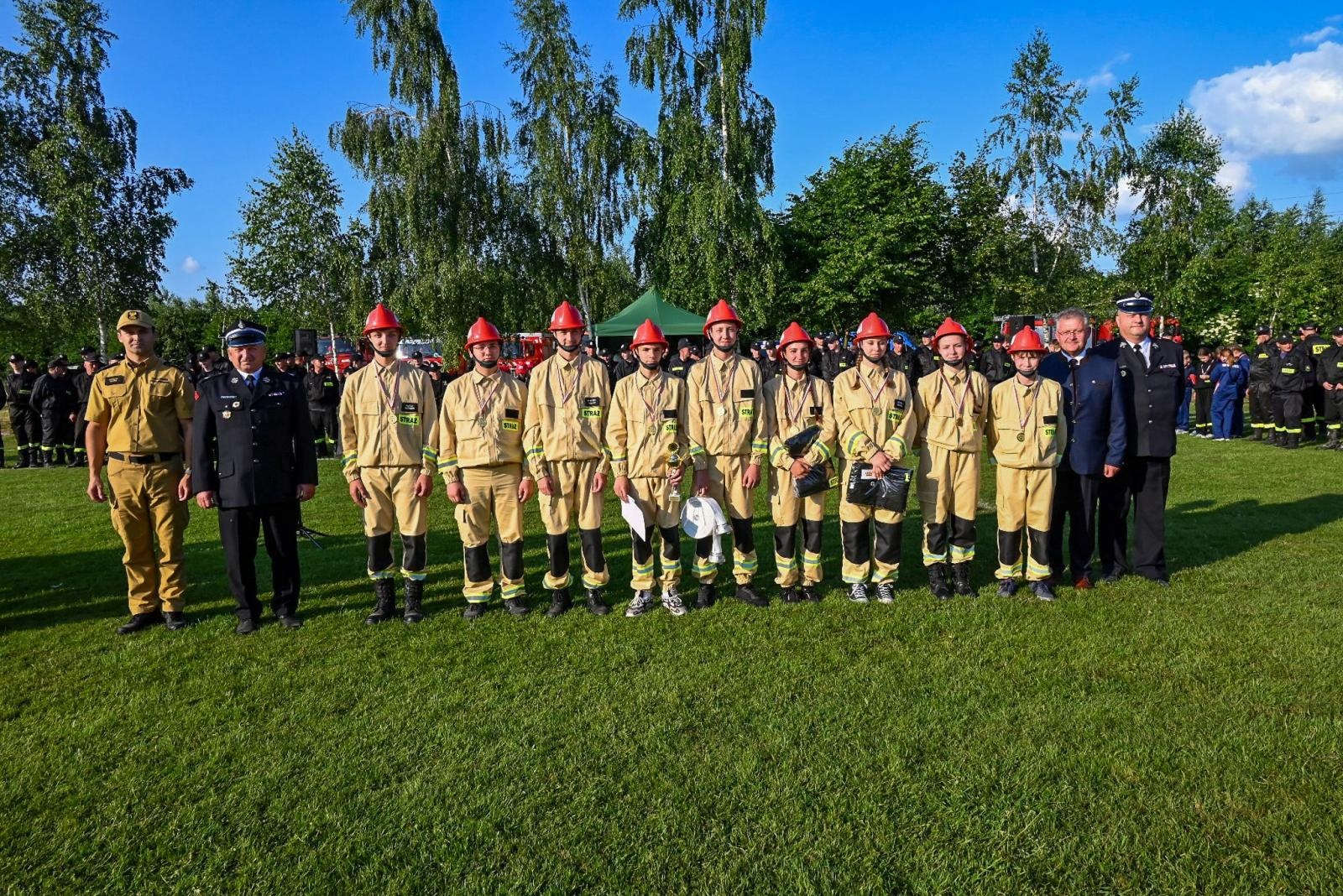 Zdjęcie w galerii na portalu naszraciborz.pl: Rudyszwałd na strażackim tronie w gminie Krzyżanowice wiadomości z regionu