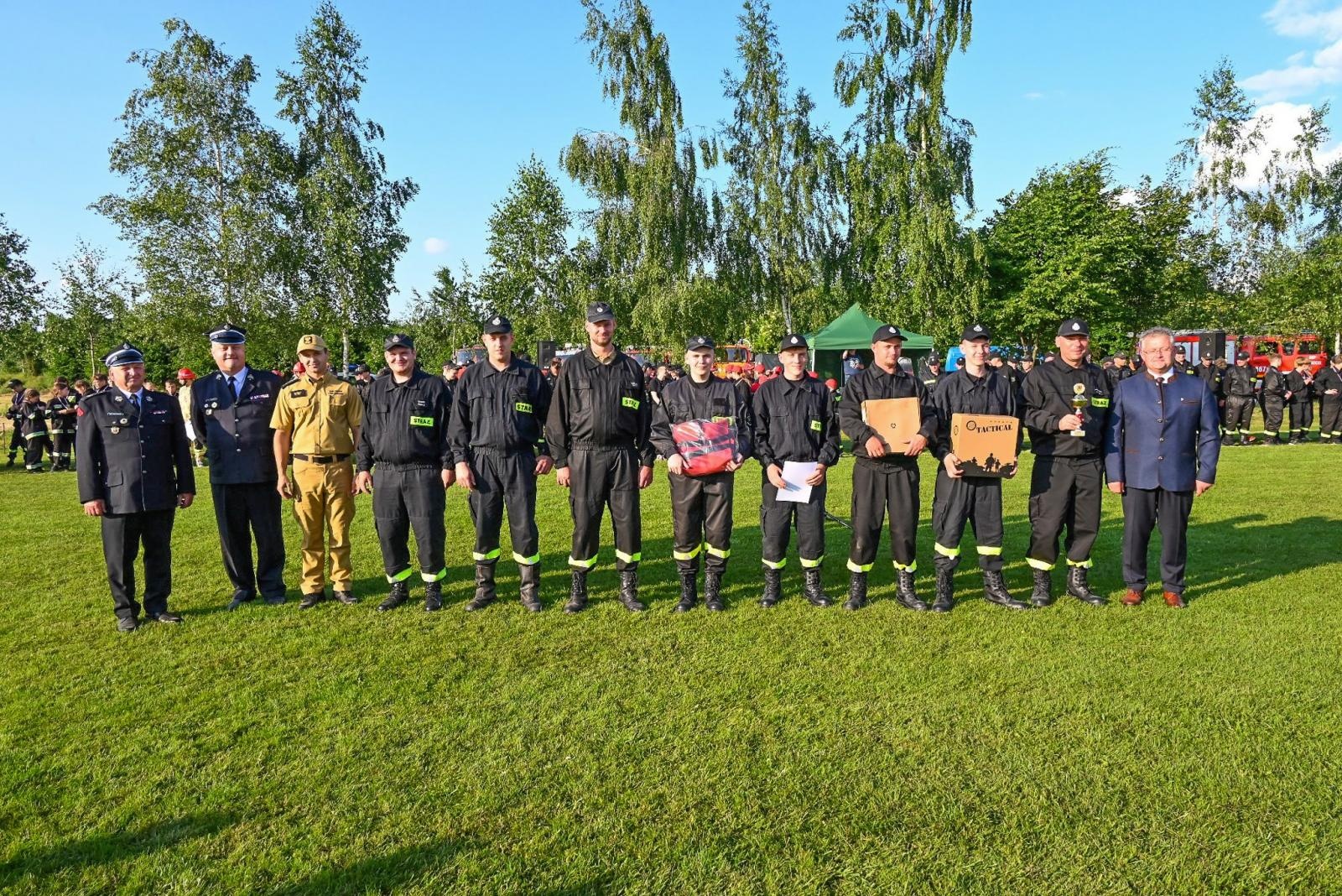 Zdjęcie w galerii na portalu naszraciborz.pl: Rudyszwałd na strażackim tronie w gminie Krzyżanowice wiadomości z regionu