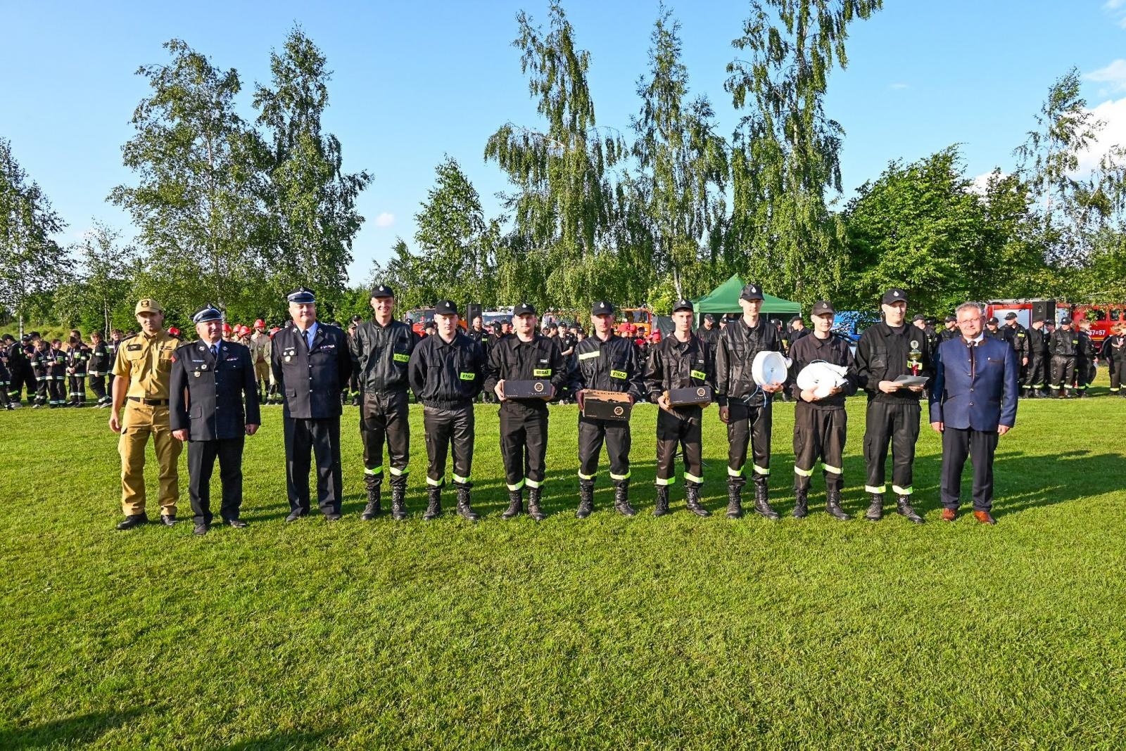 Zdjęcie w galerii na portalu naszraciborz.pl: Rudyszwałd na strażackim tronie w gminie Krzyżanowice wiadomości z regionu