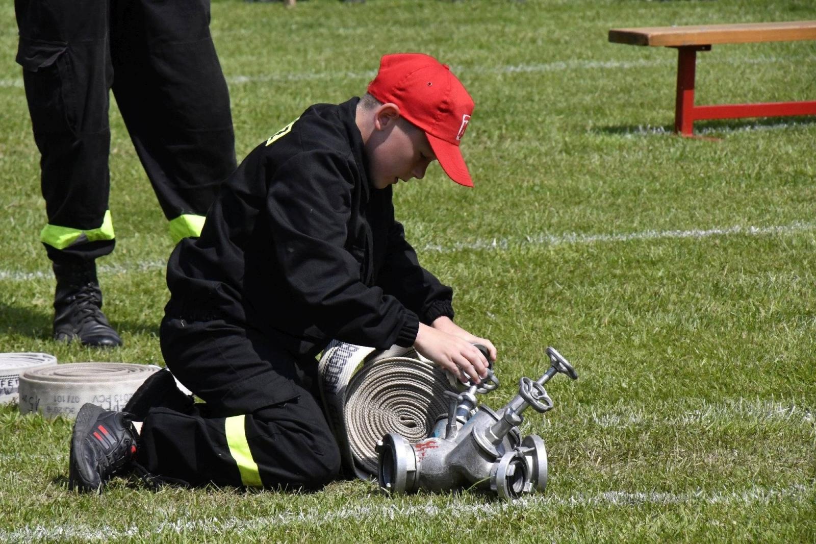 Zdjęcie w galerii na portalu naszraciborz.pl: Rudyszwałd na strażackim tronie w gminie Krzyżanowice wiadomości z regionu