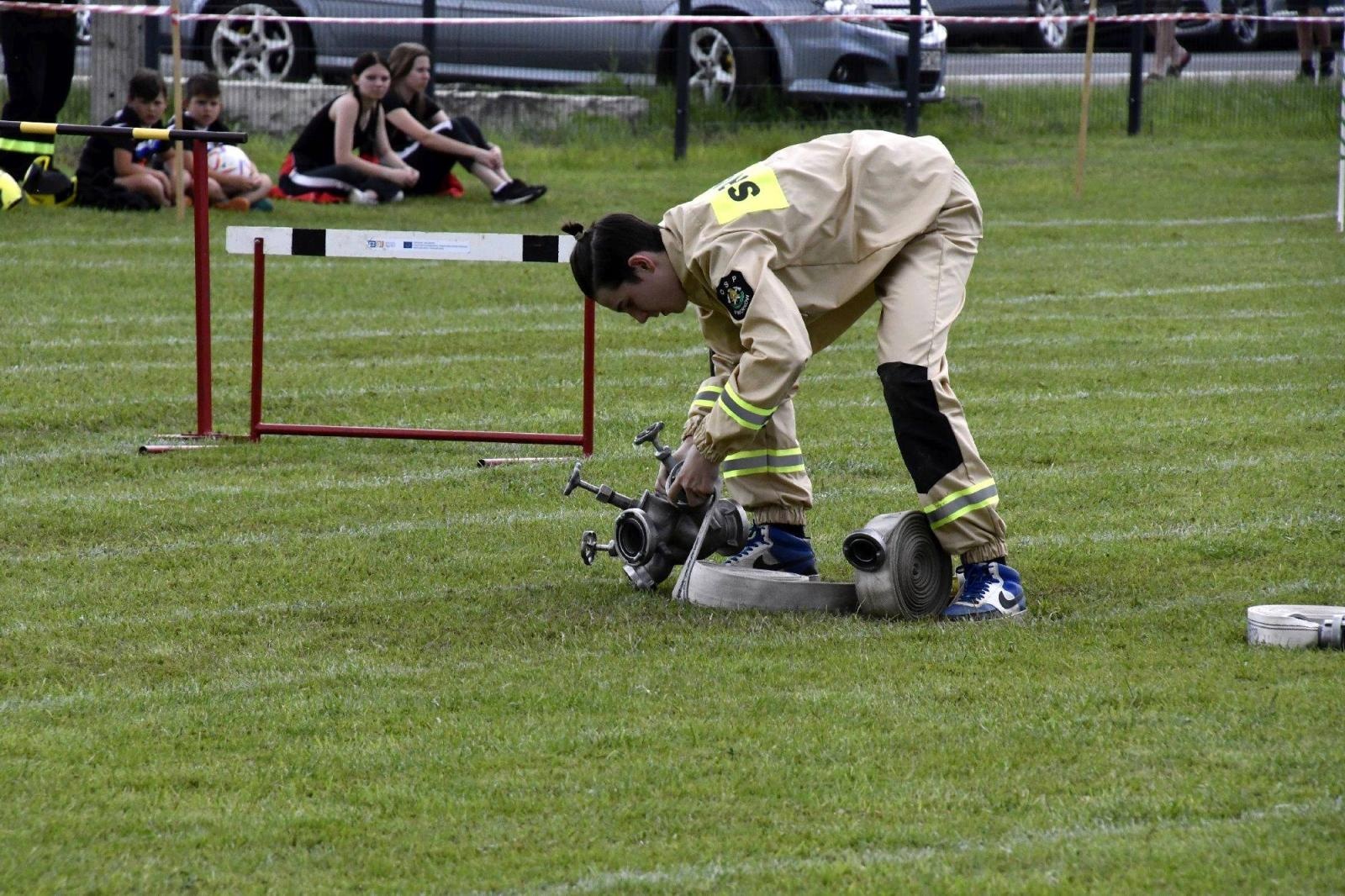 Zdjęcie w galerii na portalu naszraciborz.pl: Rudyszwałd na strażackim tronie w gminie Krzyżanowice wiadomości z regionu