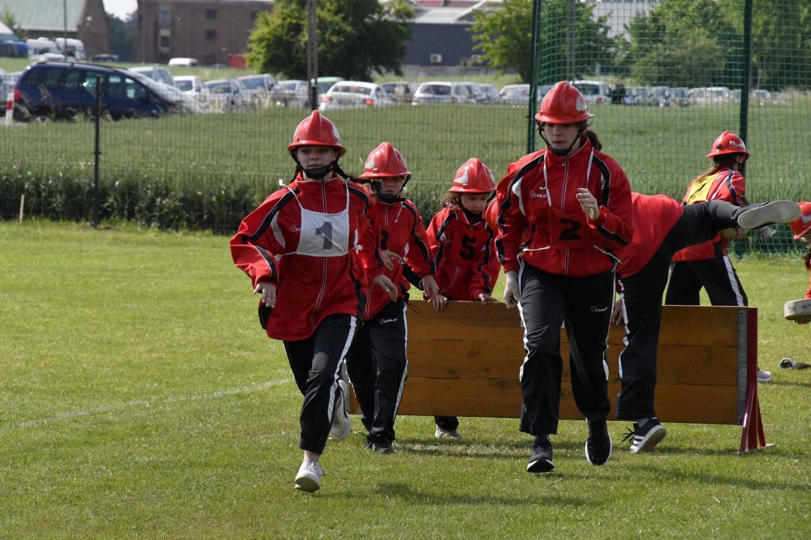 Zdjęcie w galerii na portalu naszraciborz.pl: Rudyszwałd na strażackim tronie w gminie Krzyżanowice wiadomości z regionu