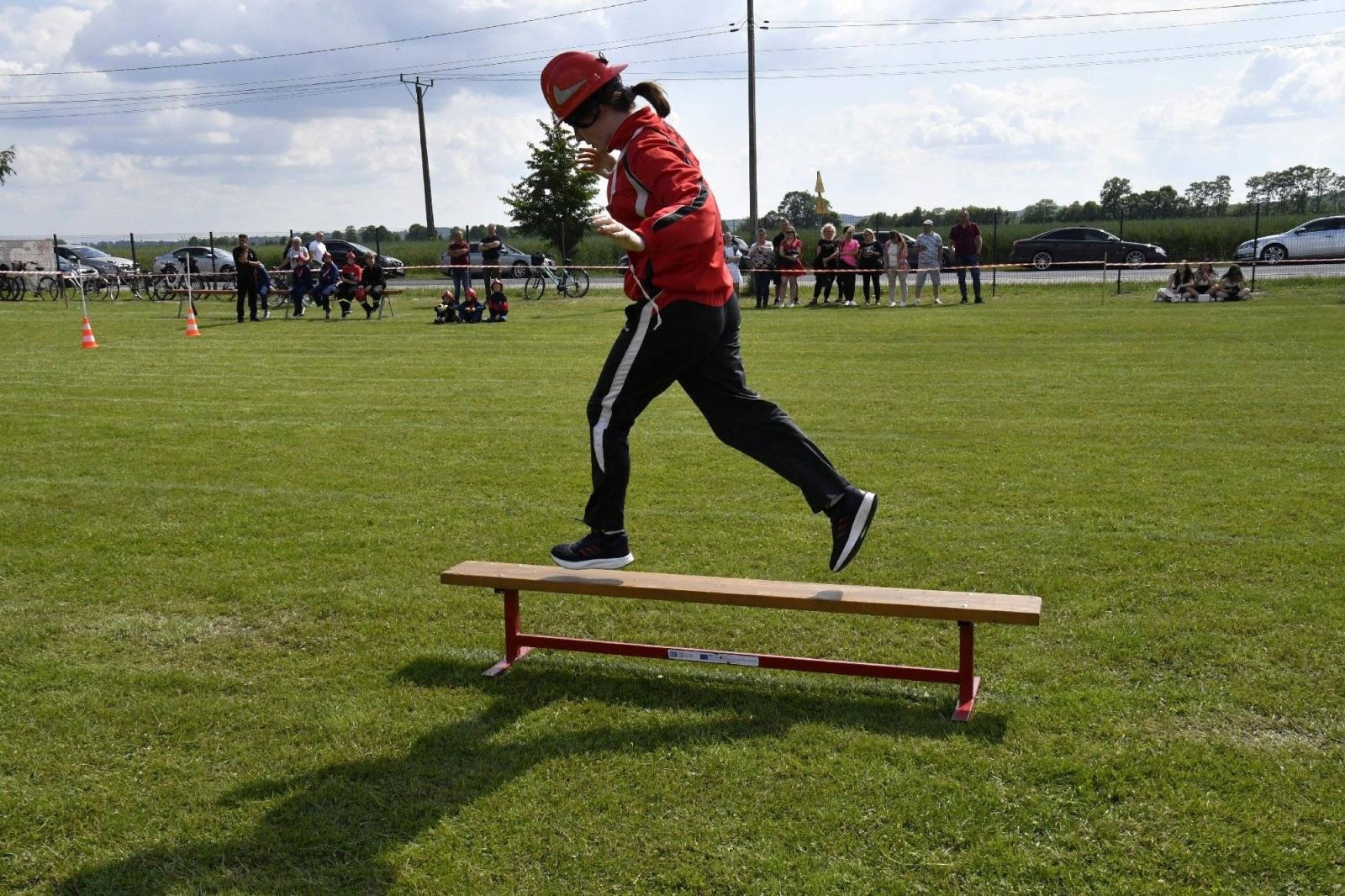 Zdjęcie w galerii na portalu naszraciborz.pl: Rudyszwałd na strażackim tronie w gminie Krzyżanowice wiadomości z regionu