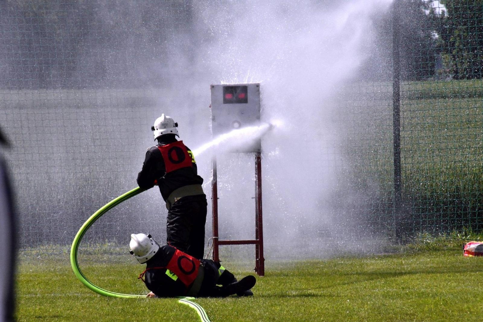 Zdjęcie w galerii na portalu naszraciborz.pl: Rudyszwałd na strażackim tronie w gminie Krzyżanowice wiadomości z regionu