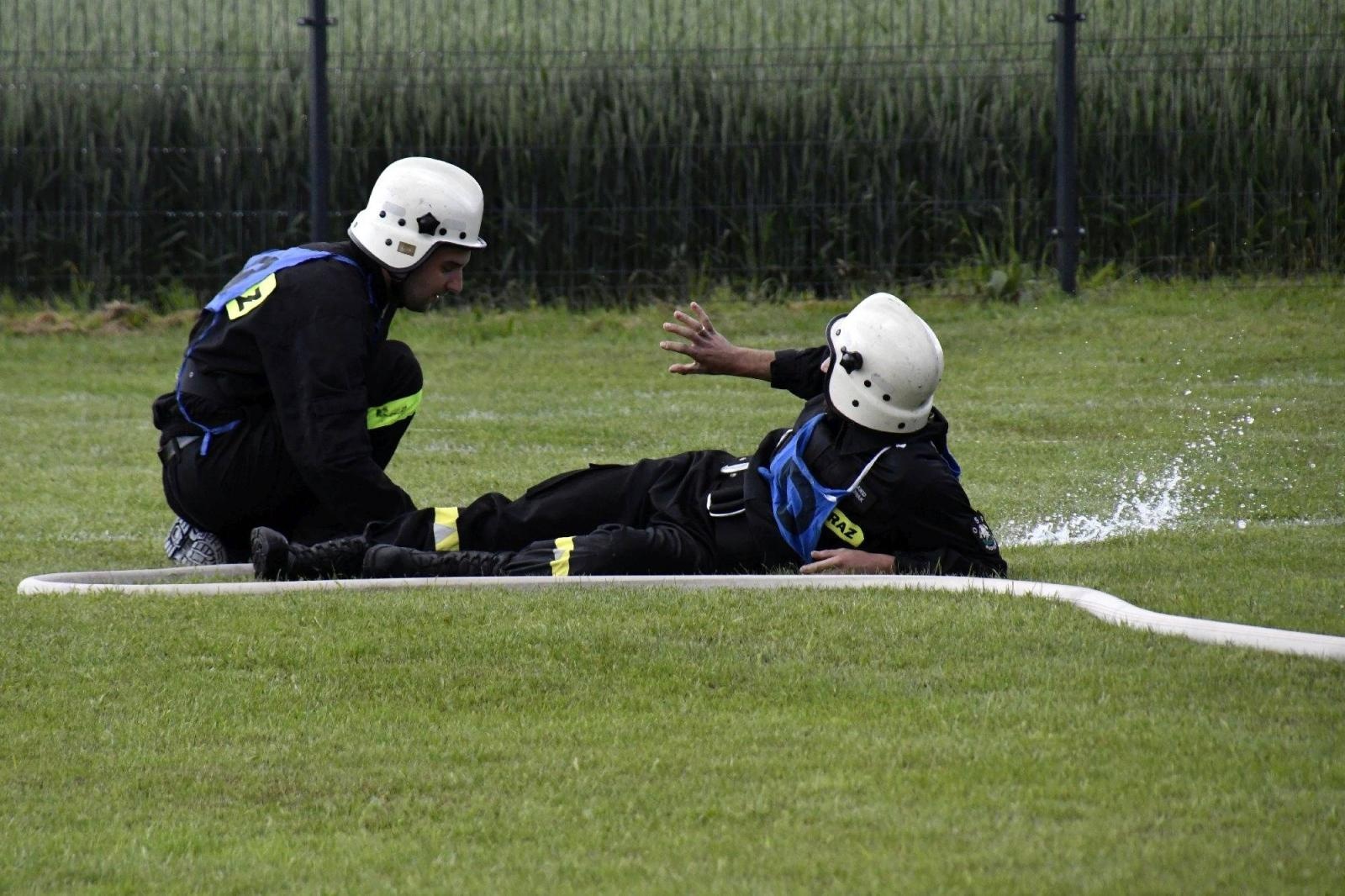 Zdjęcie w galerii na portalu naszraciborz.pl: Rudyszwałd na strażackim tronie w gminie Krzyżanowice wiadomości z regionu