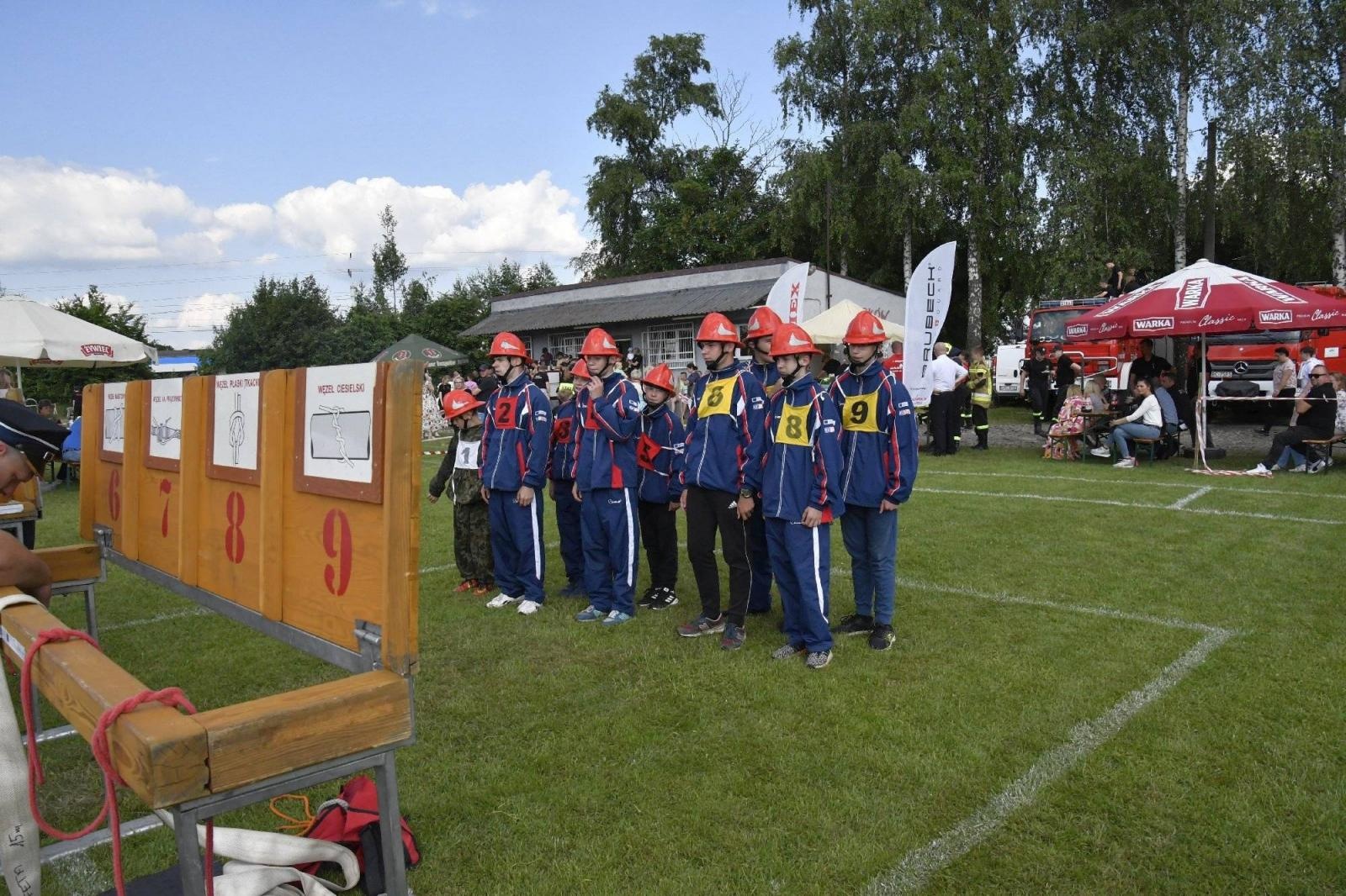 Zdjęcie w galerii na portalu naszraciborz.pl: Rudyszwałd na strażackim tronie w gminie Krzyżanowice wiadomości z regionu