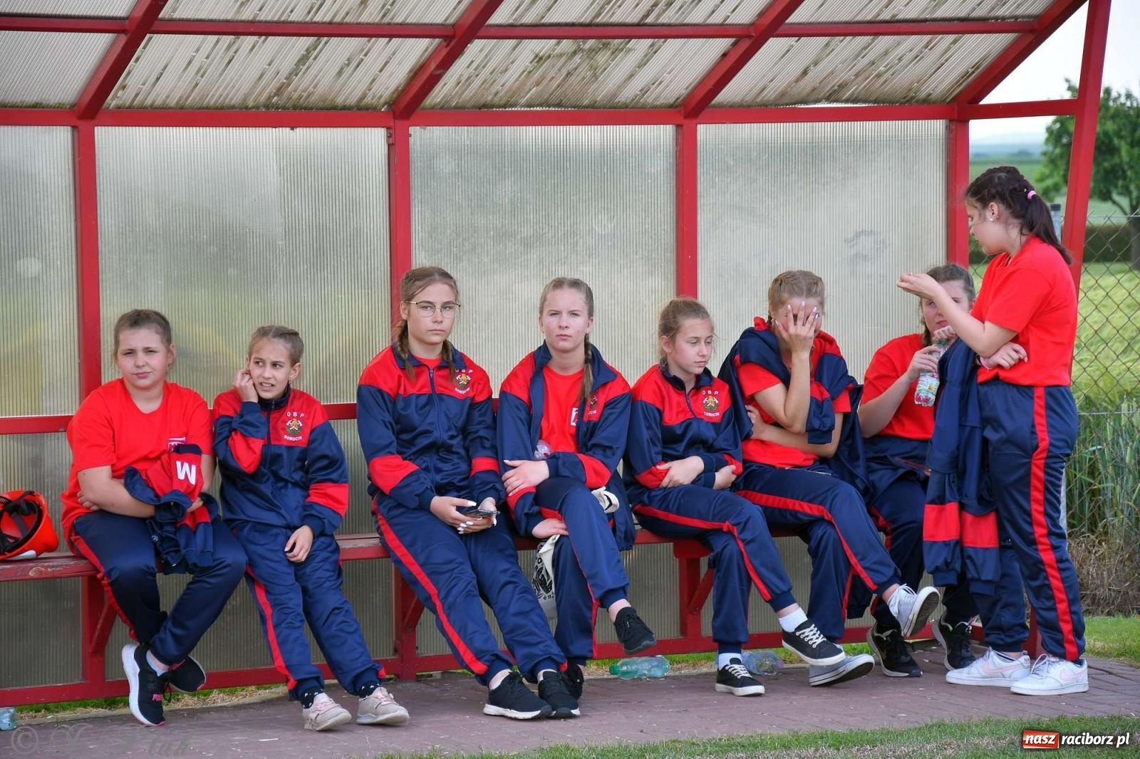 Zdjęcie w galerii na portalu naszraciborz.pl: Z lądu i powietrza - strażackie pokazy i zawody w Borucinie [FOTO] wiadomości z regionu