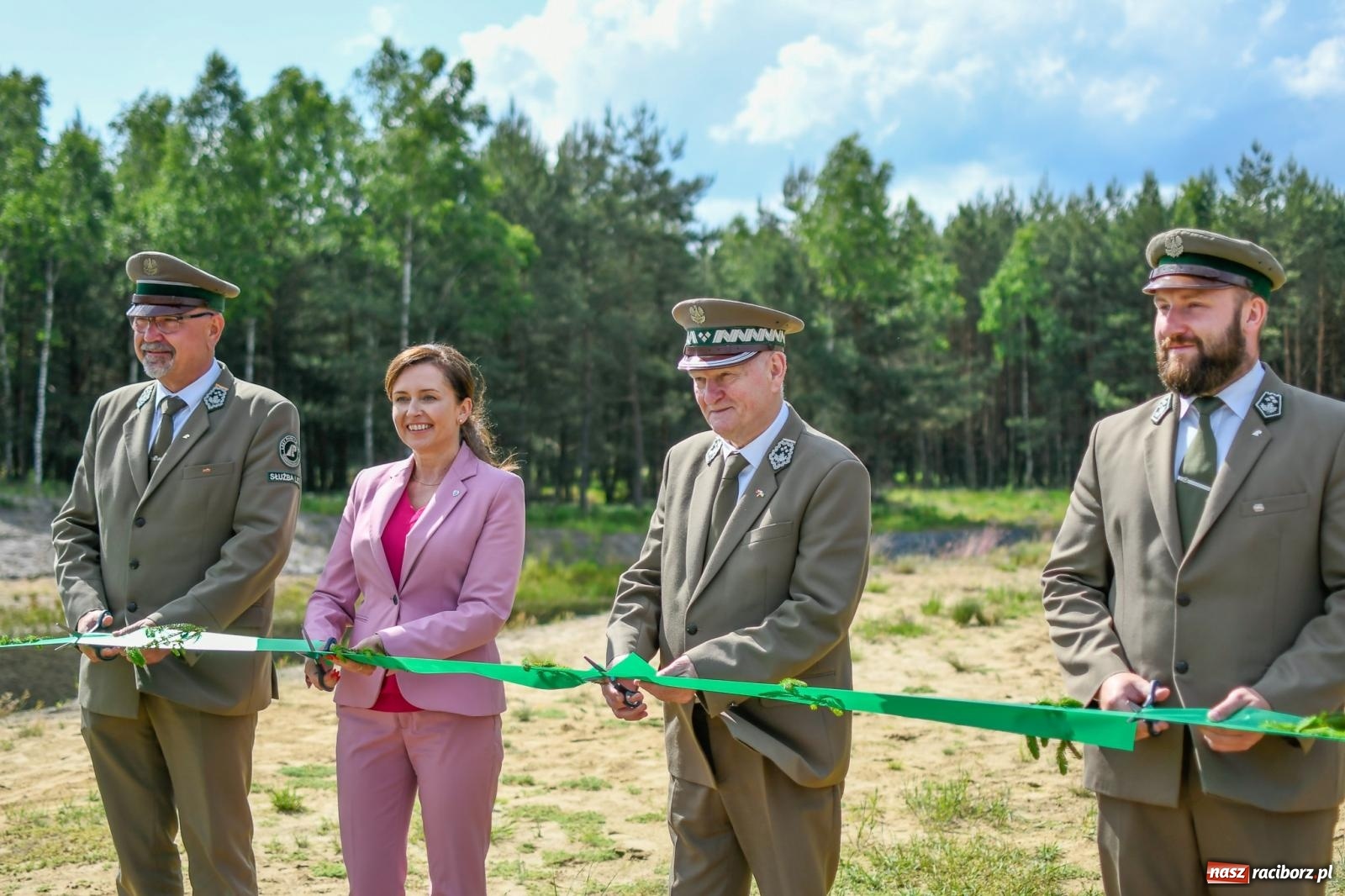 Zdjęcie w galerii na portalu naszraciborz.pl: Lasy raciborskie z małą retencją. Dla bezpieczeństwa i przyrody [FOTO i WIDEO] wiadomości z regionu