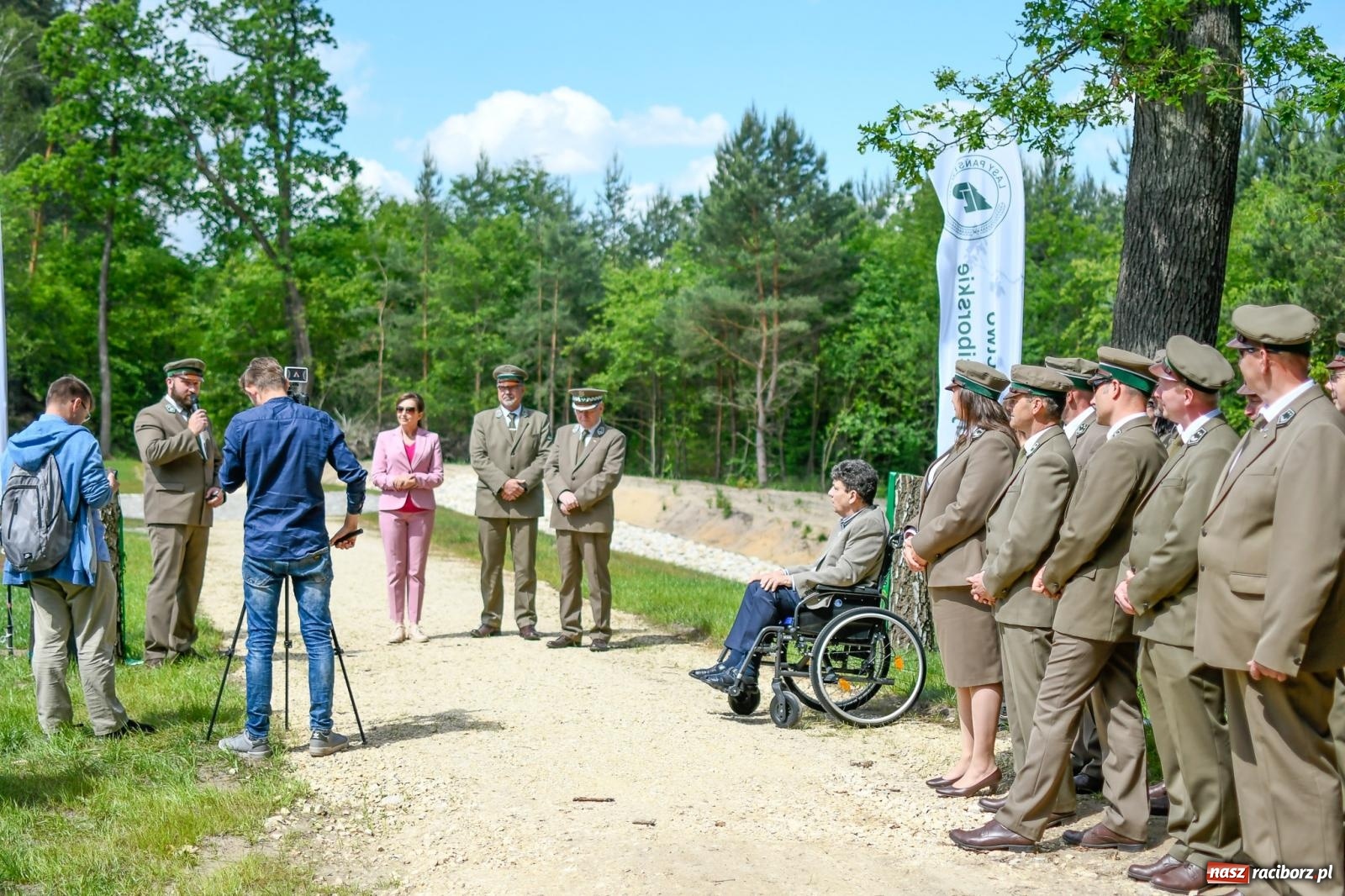 Zdjęcie w galerii na portalu naszraciborz.pl: Lasy raciborskie z małą retencją. Dla bezpieczeństwa i przyrody [FOTO i WIDEO] wiadomości z regionu
